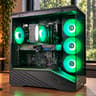 🍀 EMERALD Gaming PC | RX 9060 XT 16GB | Ryzen 7 5800XT | 32GB DDR4 | 2.5TB | WiFi + BT | FREE SHIP