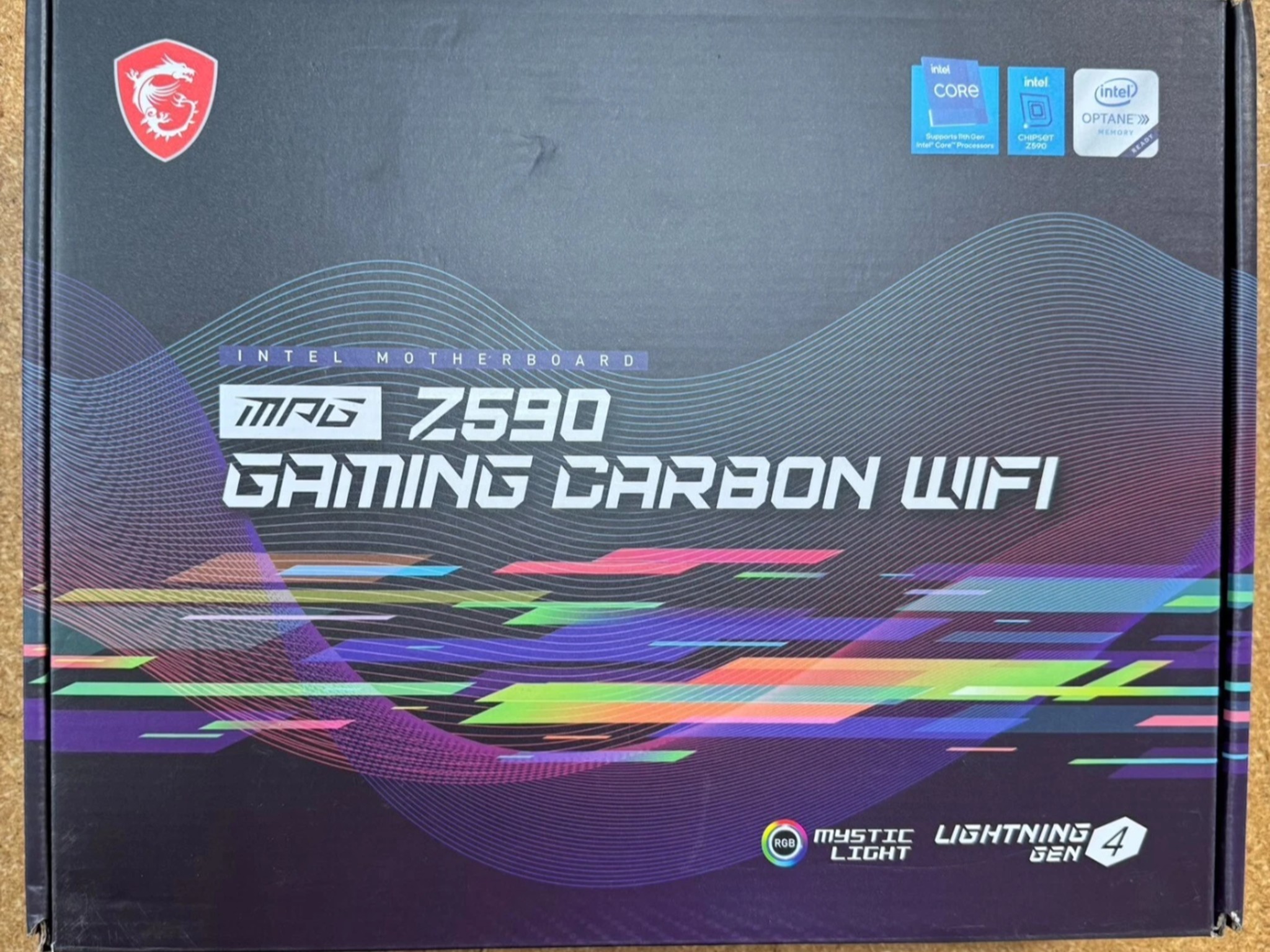 MSI MPG Z590M GAMING EDGE WIFI Motherboard Intel Z590 DDR4 LGA 1200 Micro ATX