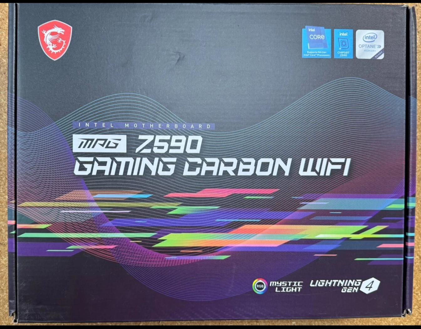 MSI MPG Z590M GAMING EDGE WIFI Motherboard Intel Z590 DDR4 LGA 1200 Micro ATX