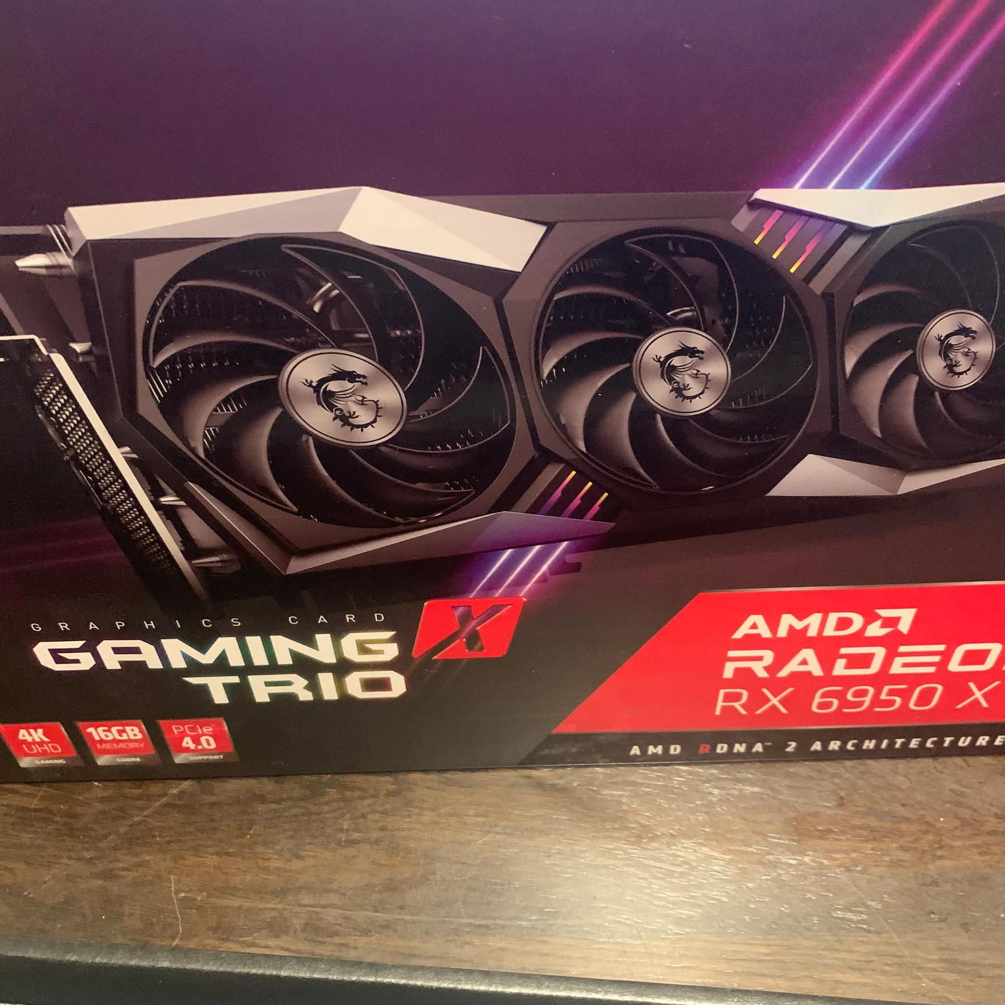 MSI Gaming X Trio RX 6950 XT LNIB Like New In Box!