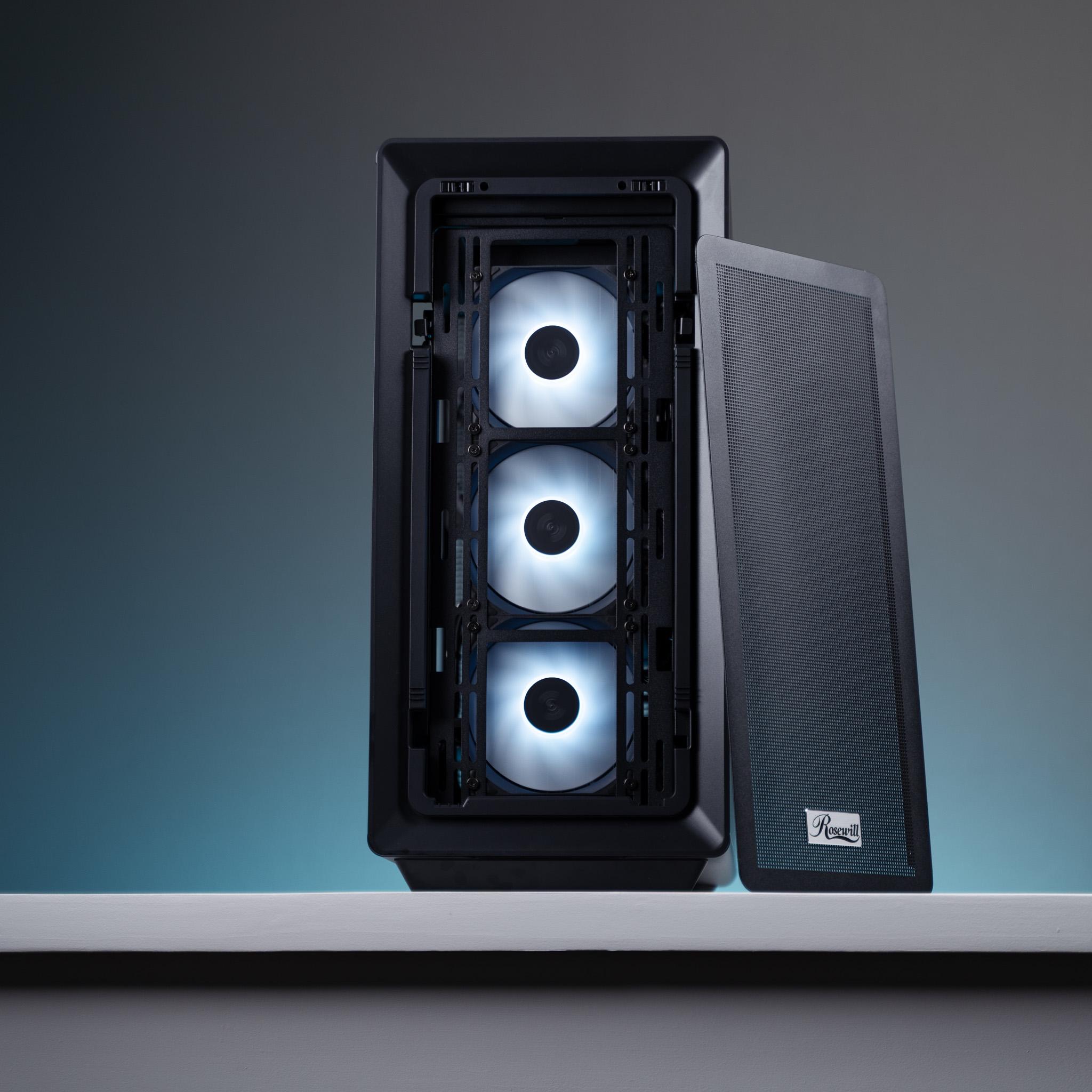 “Fractusform” RX 9070 Ryzen 7 8700F 2TB 32GB Windows 11 Gaming PC Powerhouse
