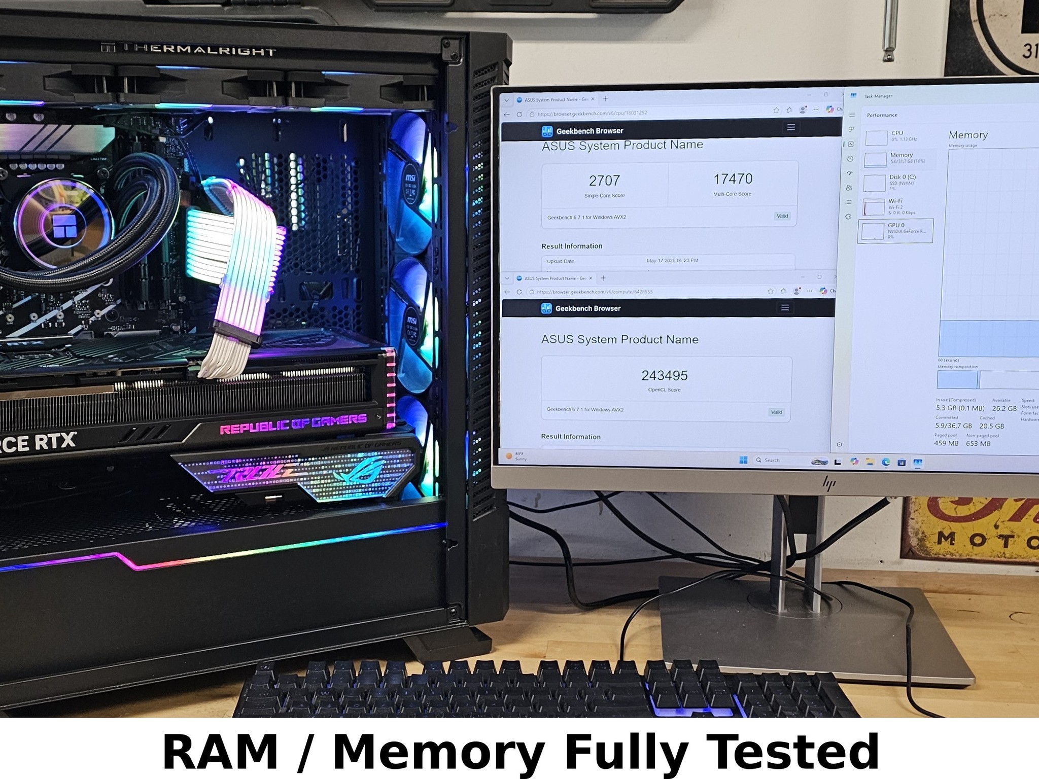 32GB DDR5 (2x16GB) CL36 6000MT/s XMP G.SKILL