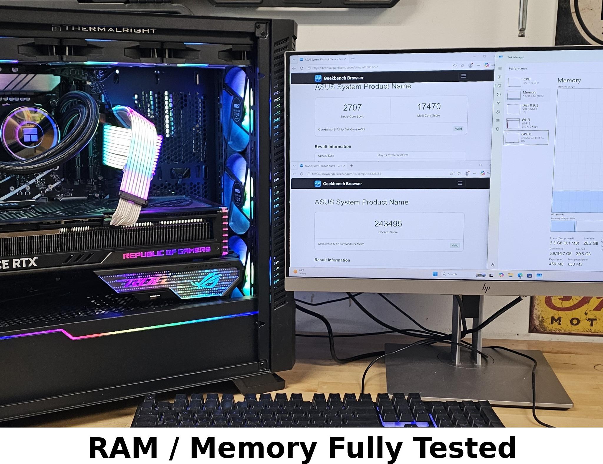 32GB DDR5 (2x16GB) CL36 6000MT/s XMP G.SKILL