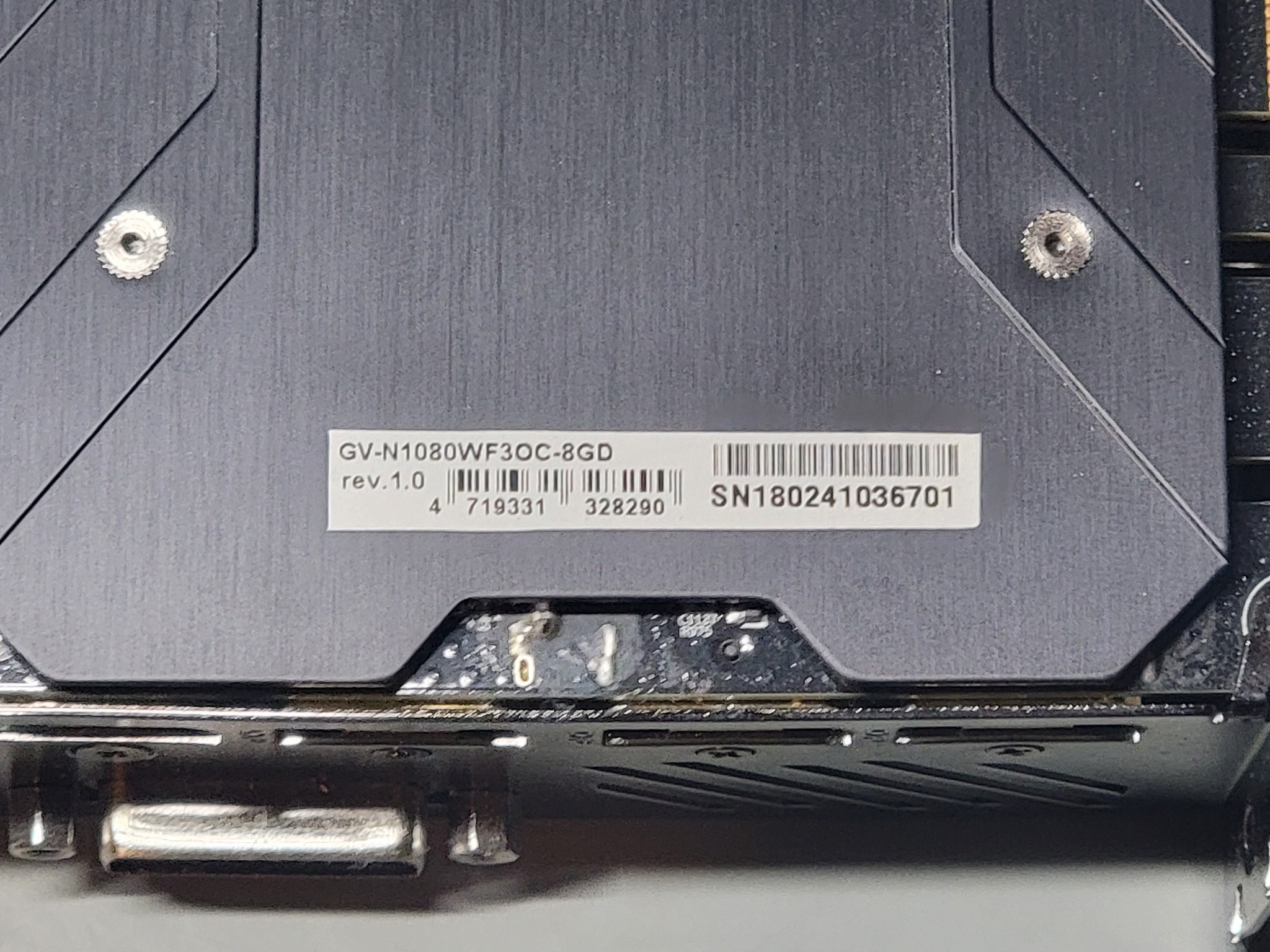 GIGABYTE NVIDIA GeForce GTX 1080 8GB GDDR5X Graphics Card (06G-P4-2066-KR)