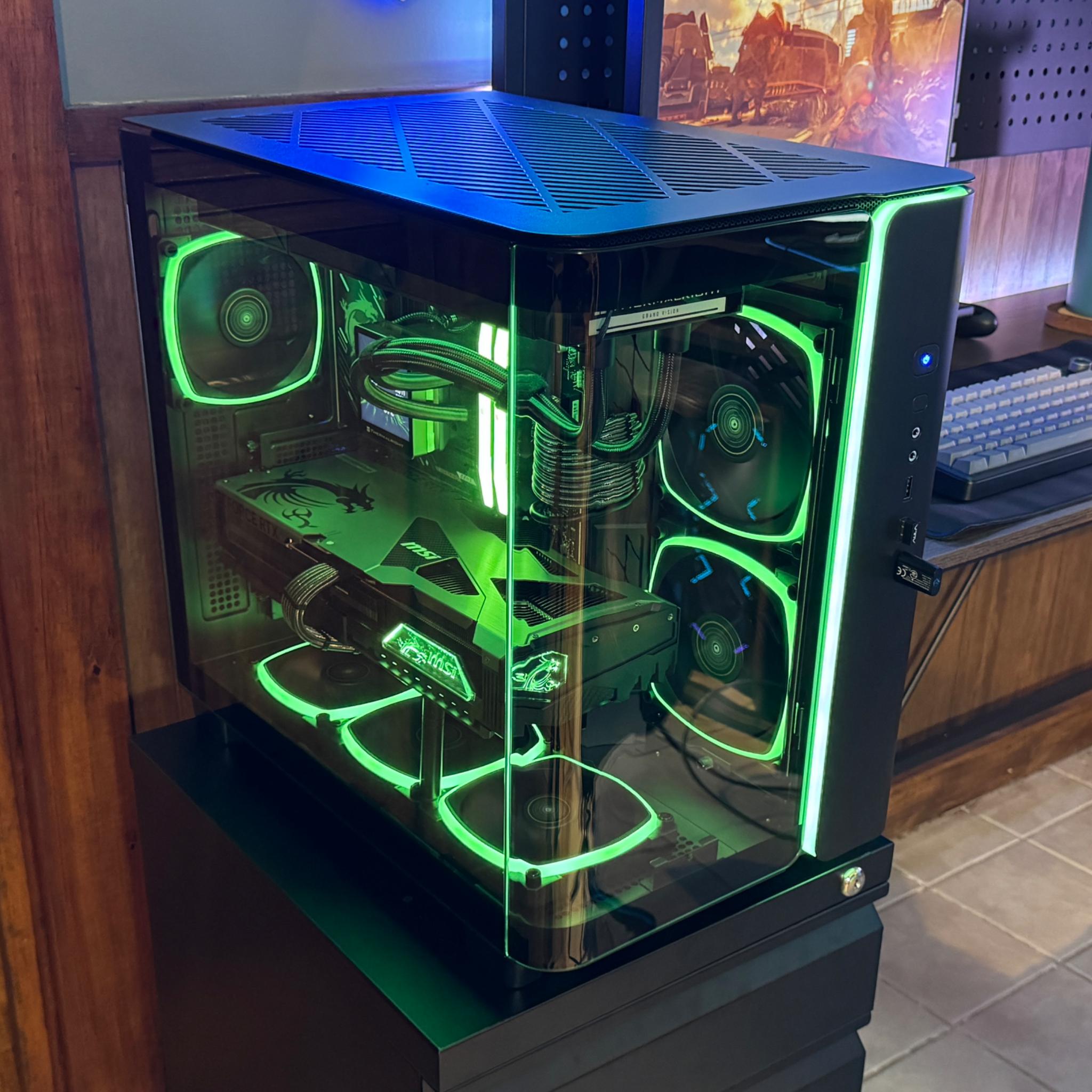 Custom Gaming PC MSI Vanguard 5070ti 16GB, Ryzen 7800x3d, MSI X870 Motherboard, 32GB DDR5. 1440p 4k
