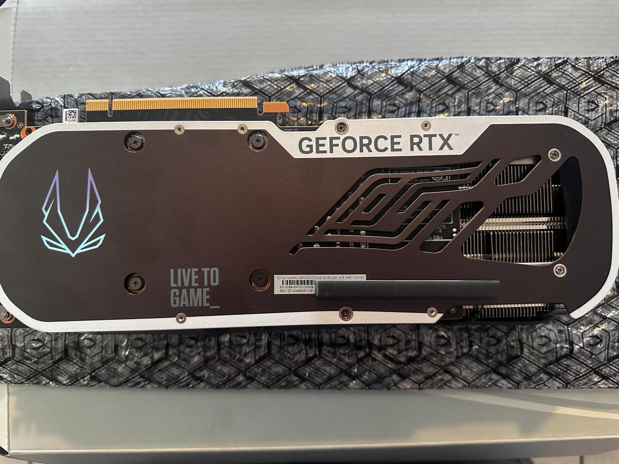 Zotac 4080 Super Amp