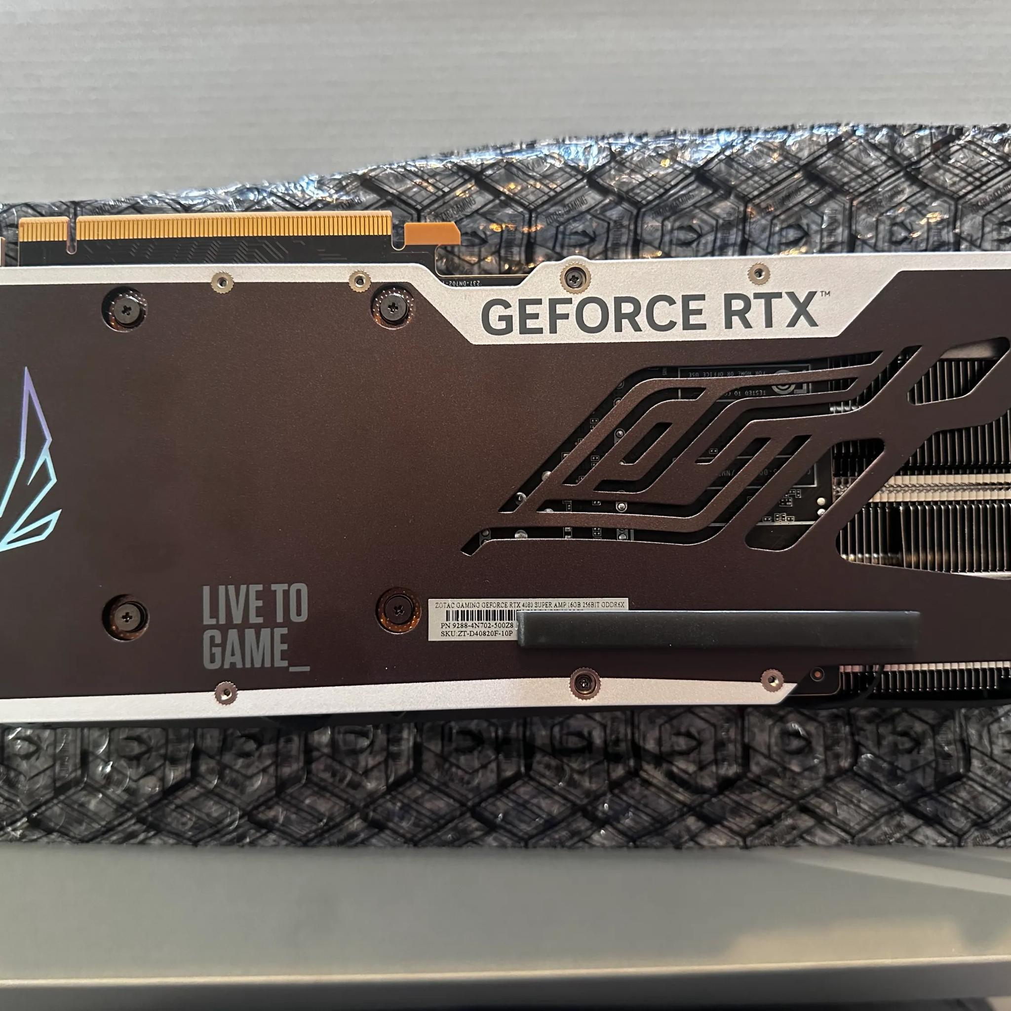 Zotac 4080 Super Amp