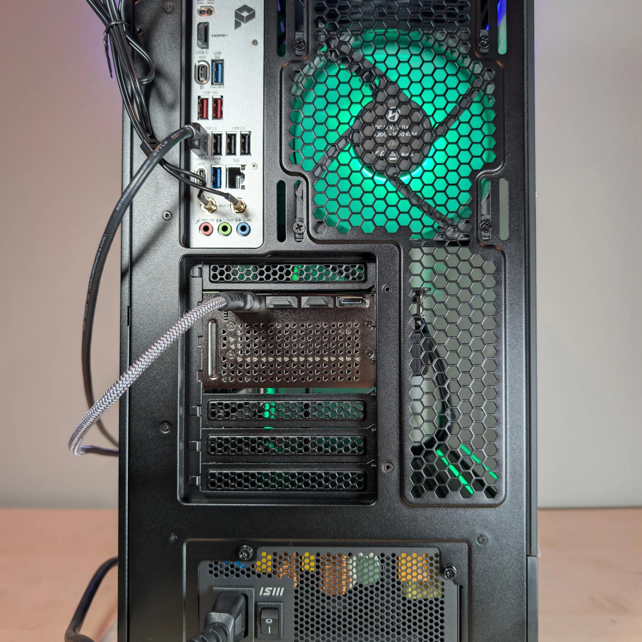 GeForce RTX 5080 Custom Gaming PC - Ryzen 7 9850X3D, 32GB RAM