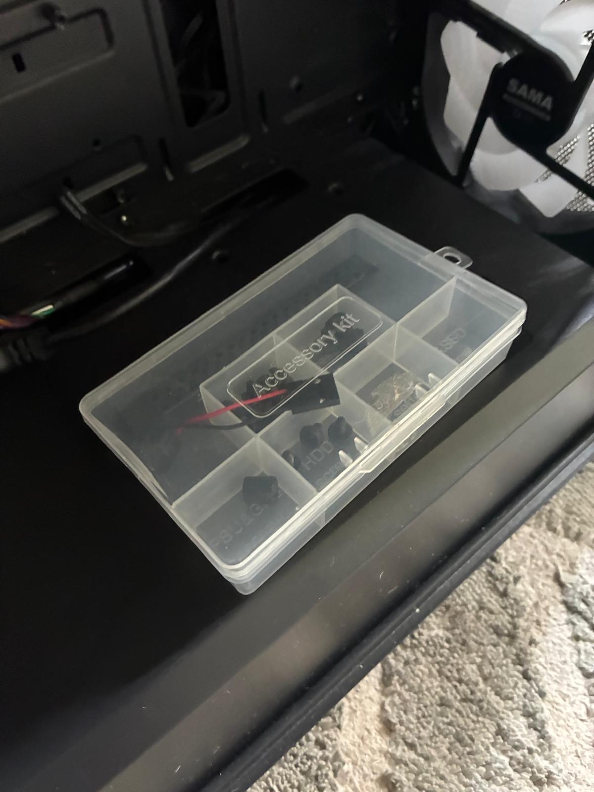 Sama ARGB-Q5-BK Black USB3.0 Tempered Glass Micro ATX