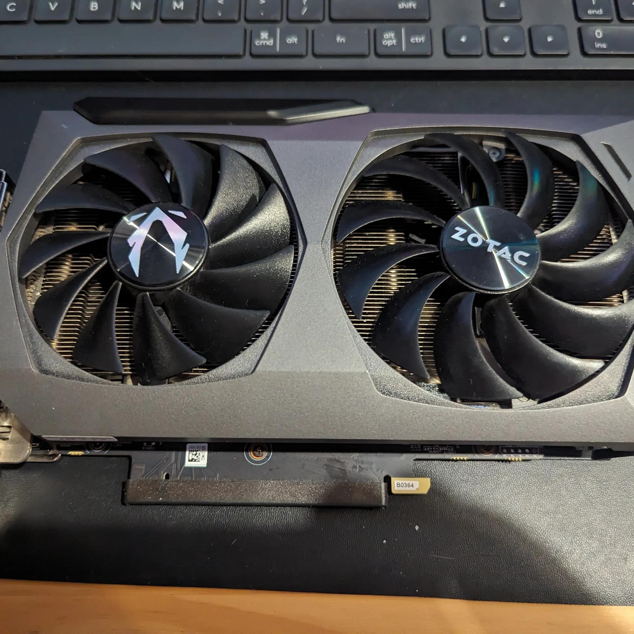 Zotac RTX 3070 Twin Edge 8GB GDDR6 - Excellent Condition, Securely Packaged