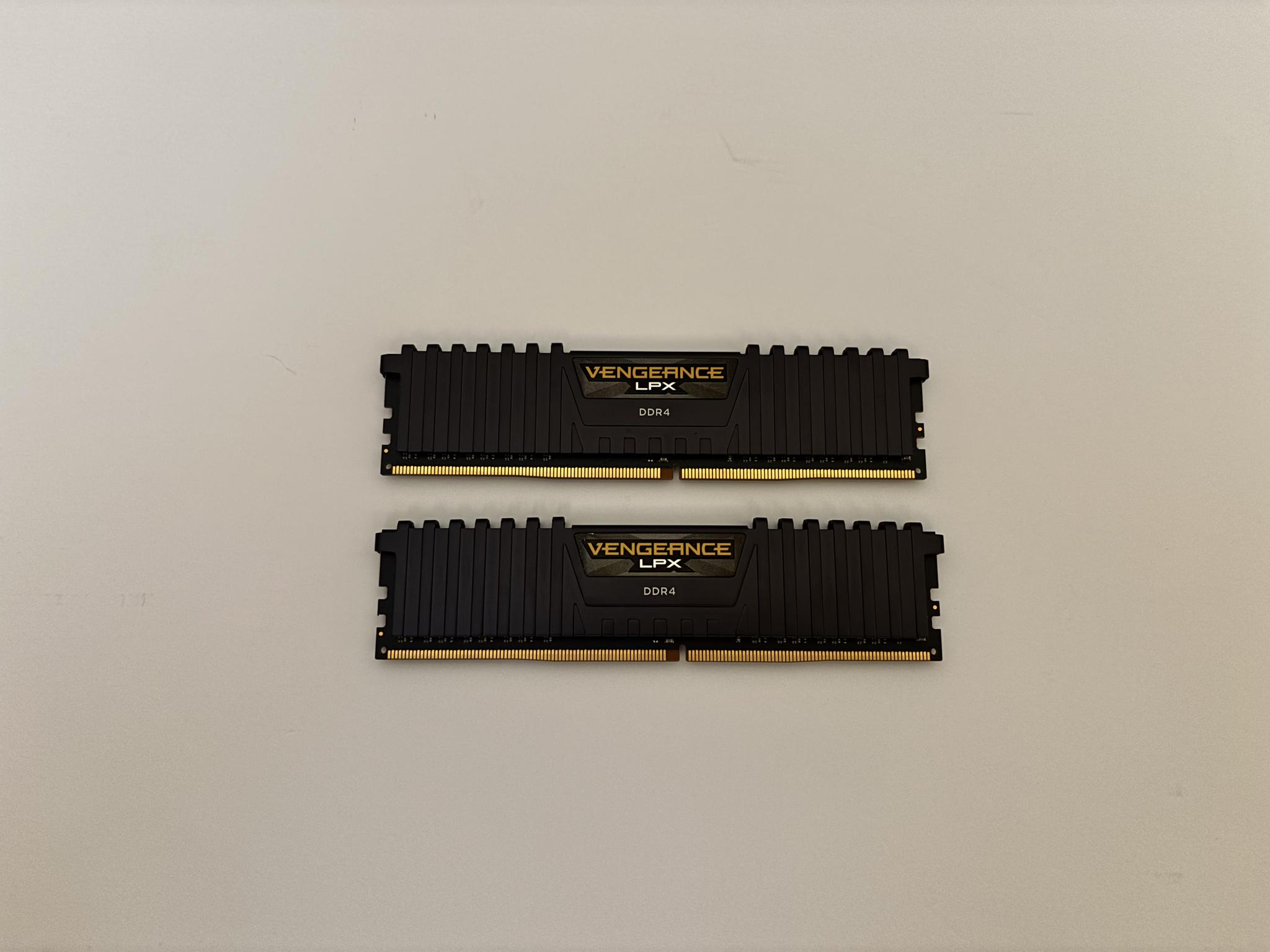 16GB DDR4 Desktop RAM Kit — 2x8GB 3200MHz DIMM