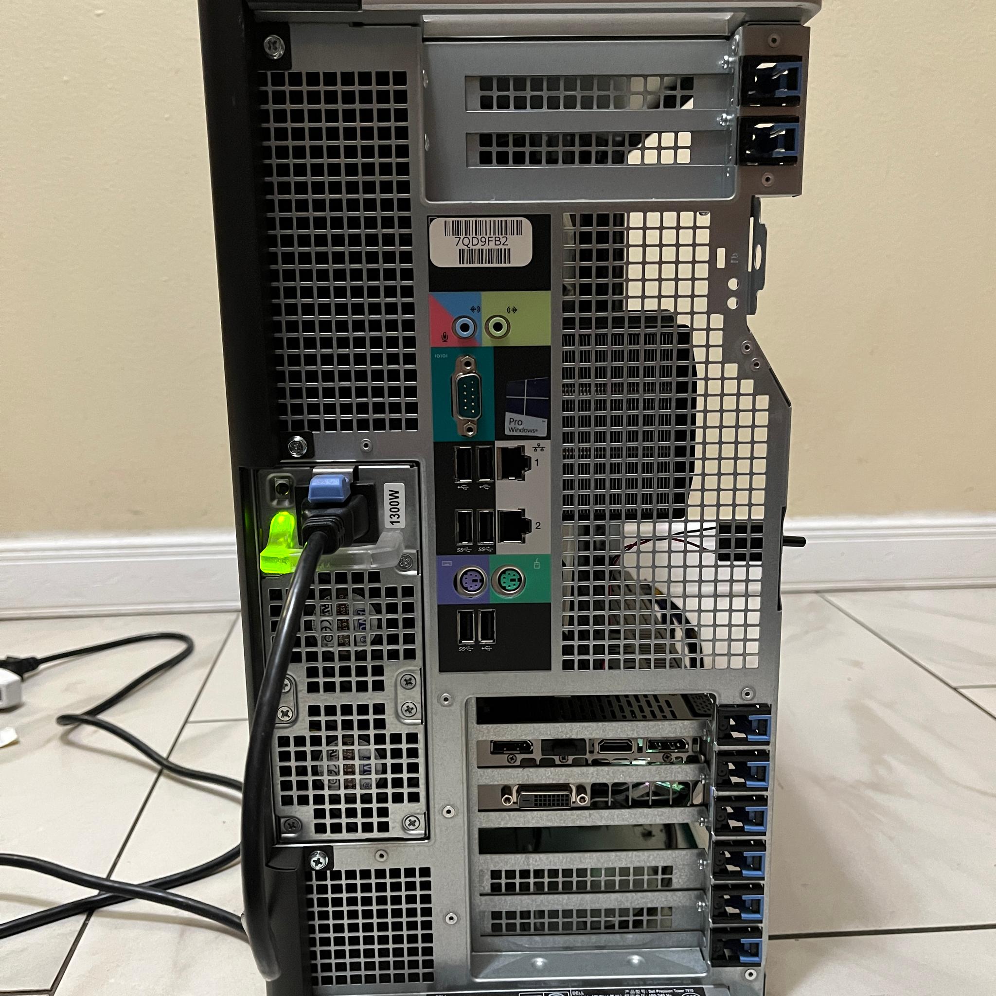 🔥NVIDIA GTX 1080 Ti, Intel Xeon 12 Core (Same as i7), 500 GB SSD, 12 GB RAM, Dell T7910 Gaming PC 🟢🔥