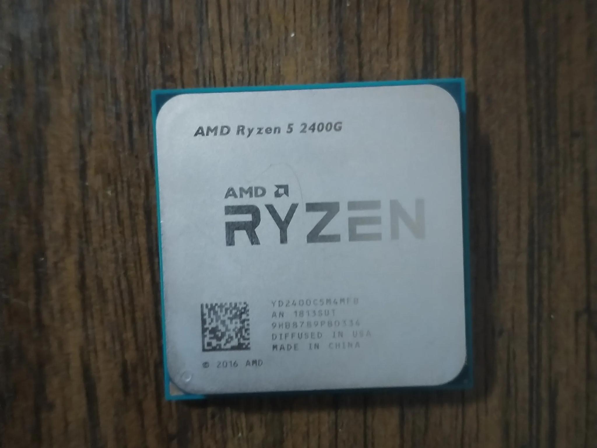 Ryzen 5 2400g
