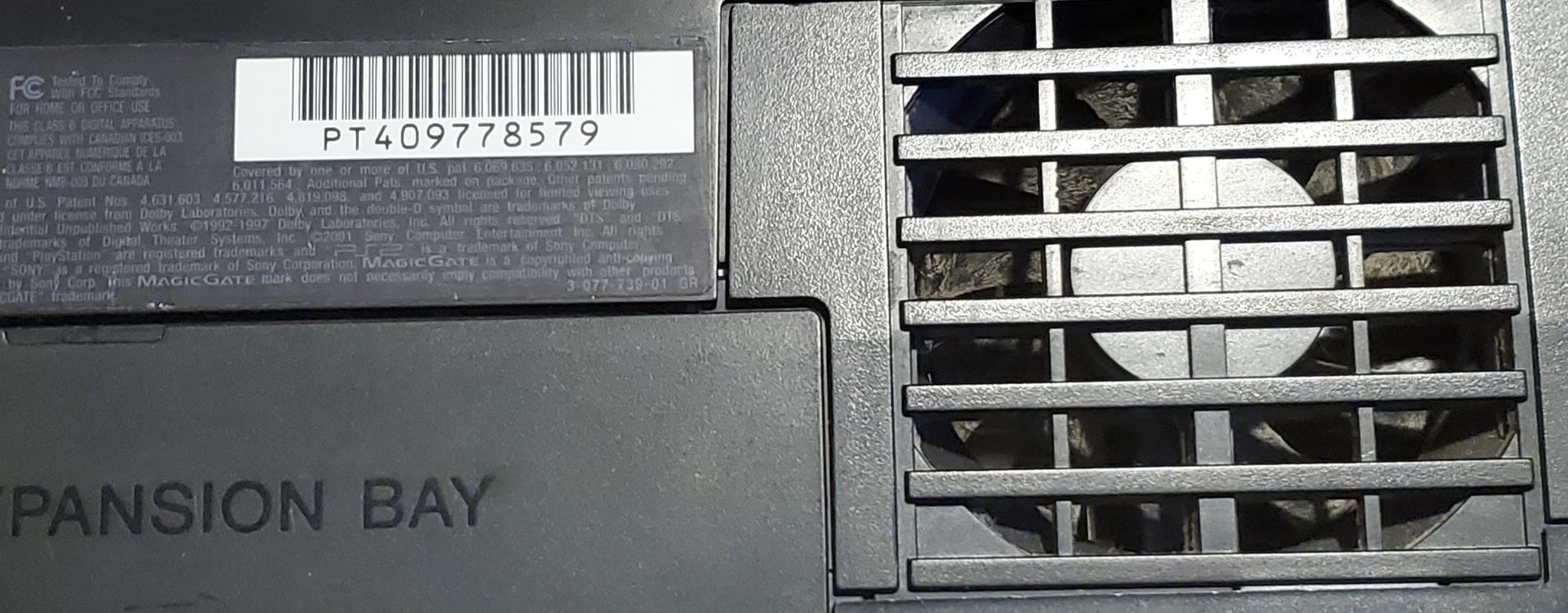 PS2 Fat model console w/games bundle