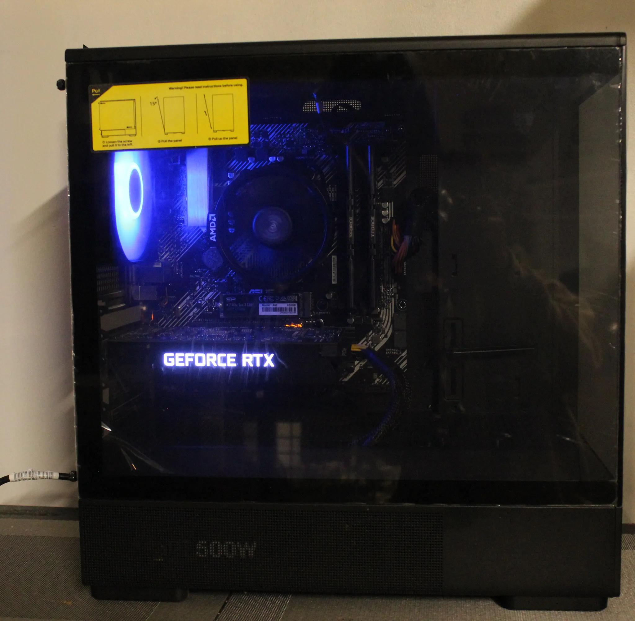 Gaming PC ( RTX 2060 6GB + Ryzen 5 4500)