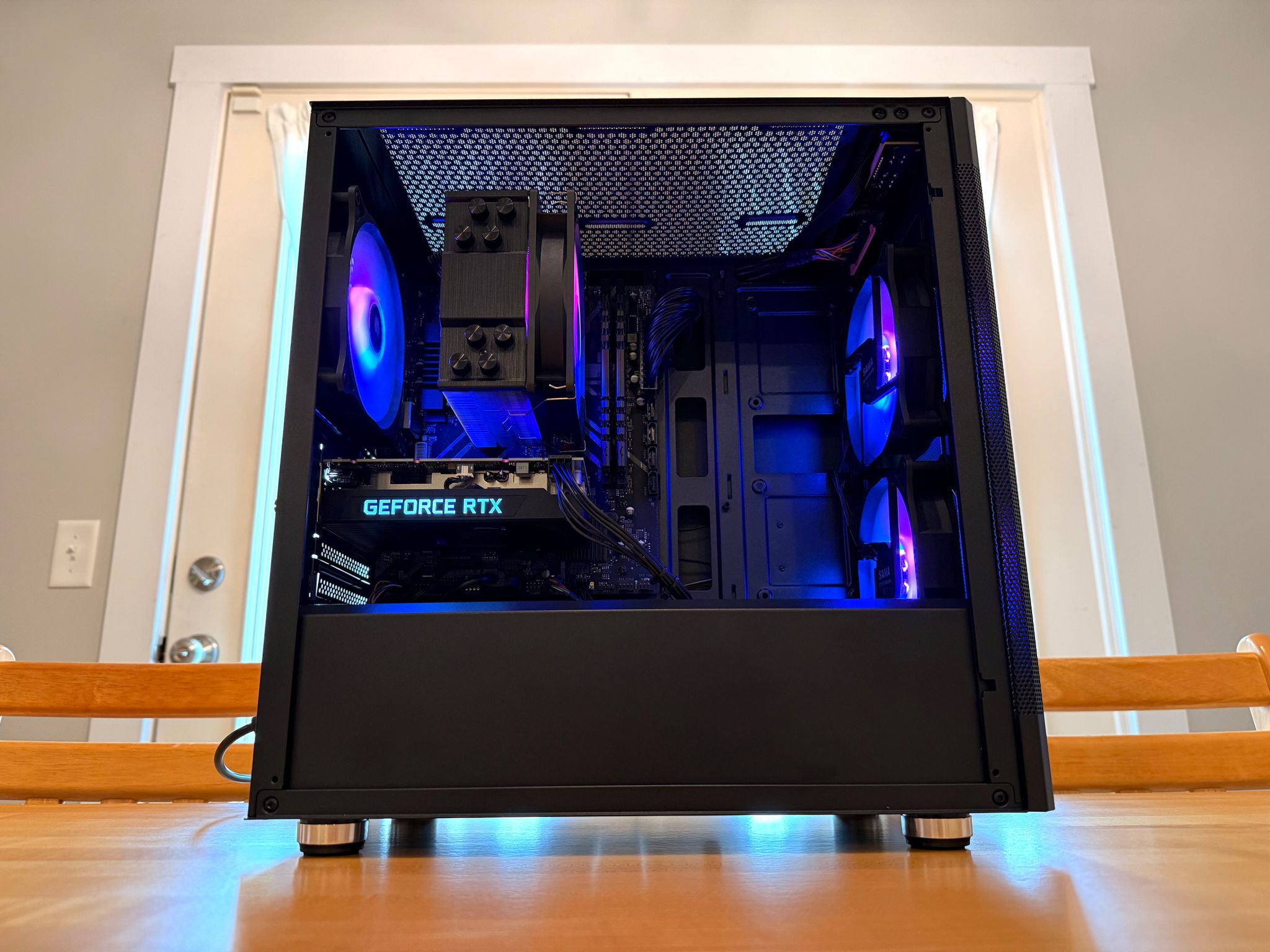 🐳| RTX 3050 8gb, Ryzen 2600, 16gb DDR4, 512gb SSD, ARGB, WiFi Equipped Gaming PC