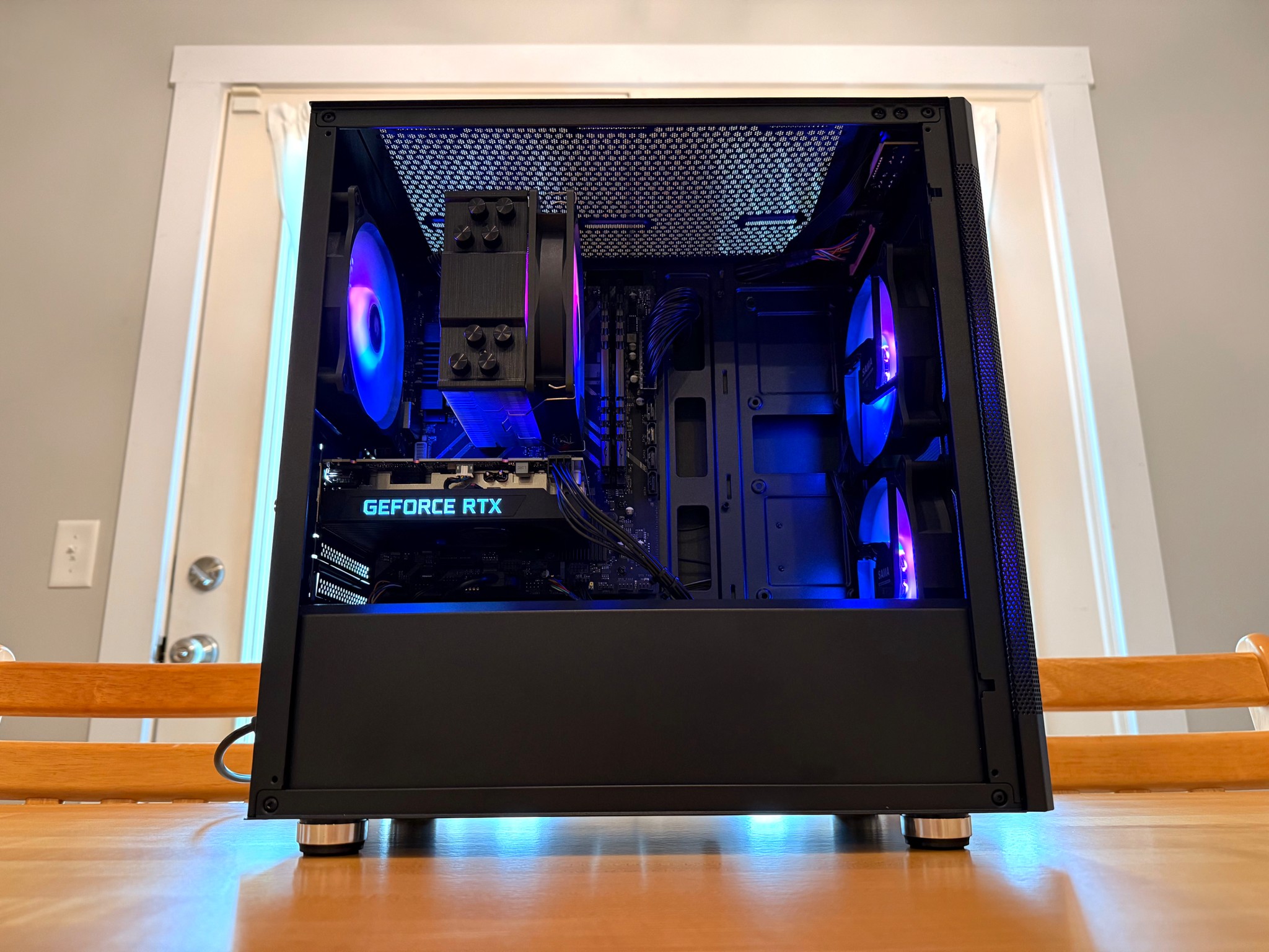 🐳| RTX 3050 8gb, Ryzen 2600, 16gb DDR4, 512gb SSD, ARGB, WiFi Equipped Gaming PC