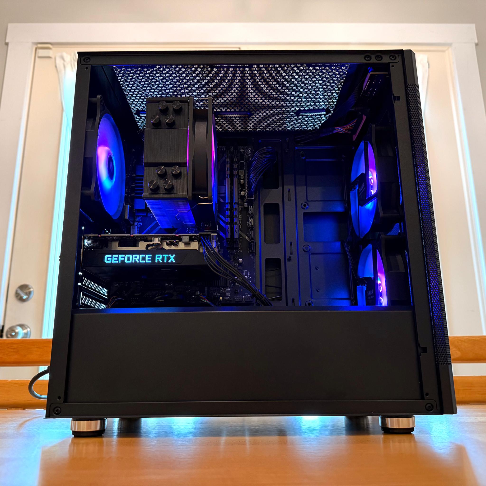 🐳| RTX 3050 8gb, Ryzen 2600, 16gb DDR4, 512gb SSD, ARGB, WiFi Equipped Gaming PC