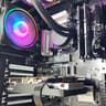Gaming PC i7-10700K 16GB RAM 500GB SSD + 1TB HDD RX 6600 XT 8GB Win11 Computer