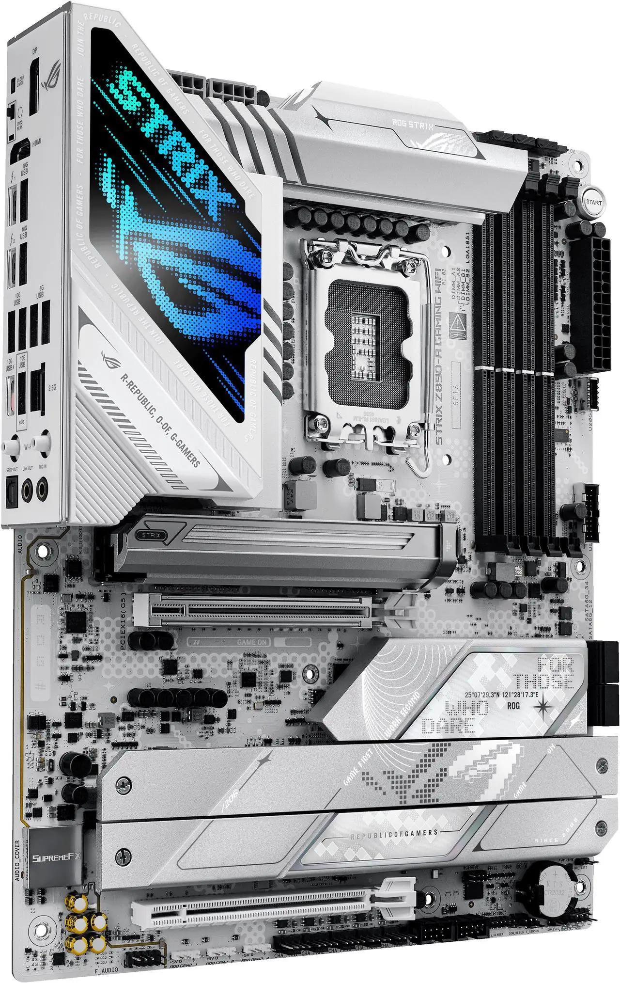 ASUS ROG STRIX Z890-A GAMING WIFI7 Intel LGA 1851 ATX DDR5 Desktop Motherboard