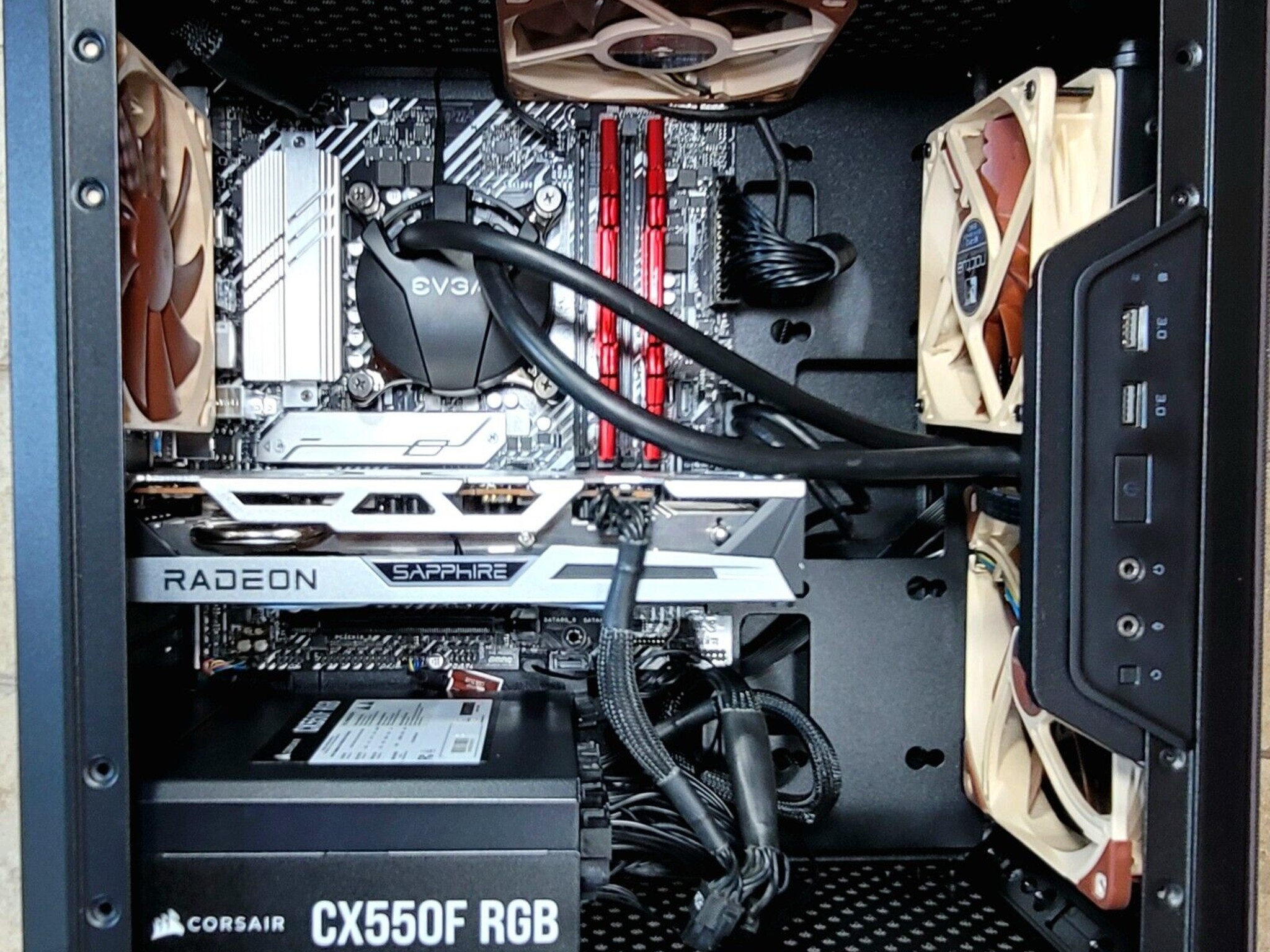 i5 10400F, RX 6600 XT, 16 Gb 1 Tb SSD/128 Gb OS M.2, Win 11 Pro, AIO/ALL Noctua