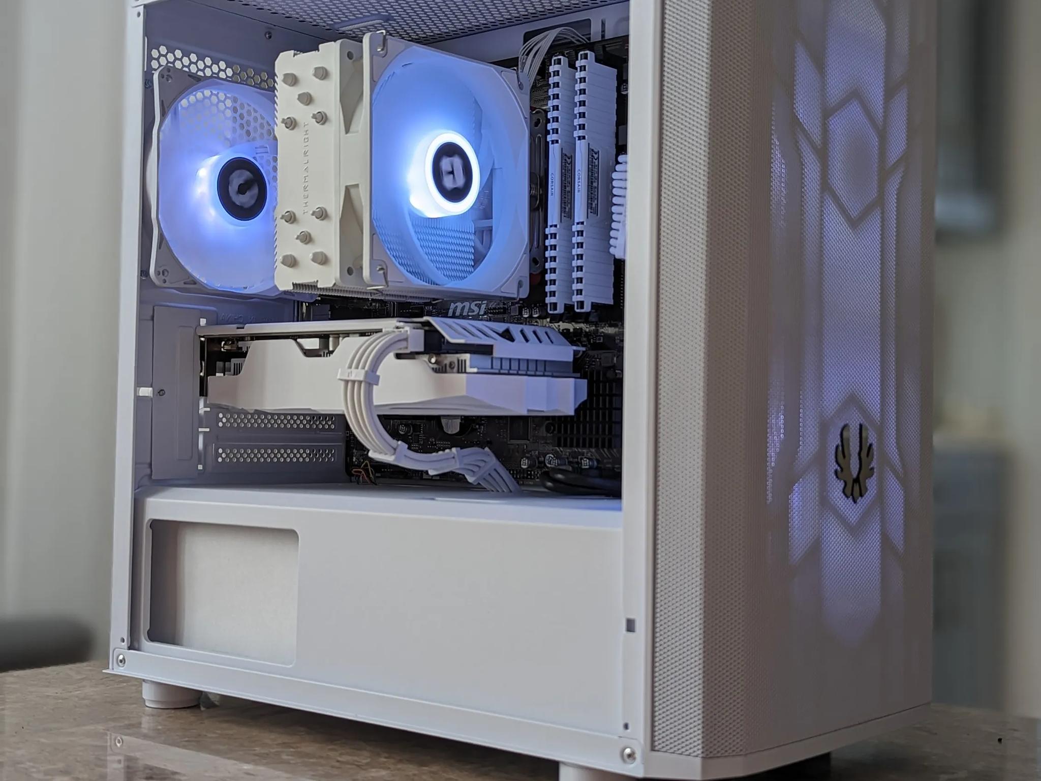 Ryzen 5 2600, RX 5500XT White Gaming/Streaming PC