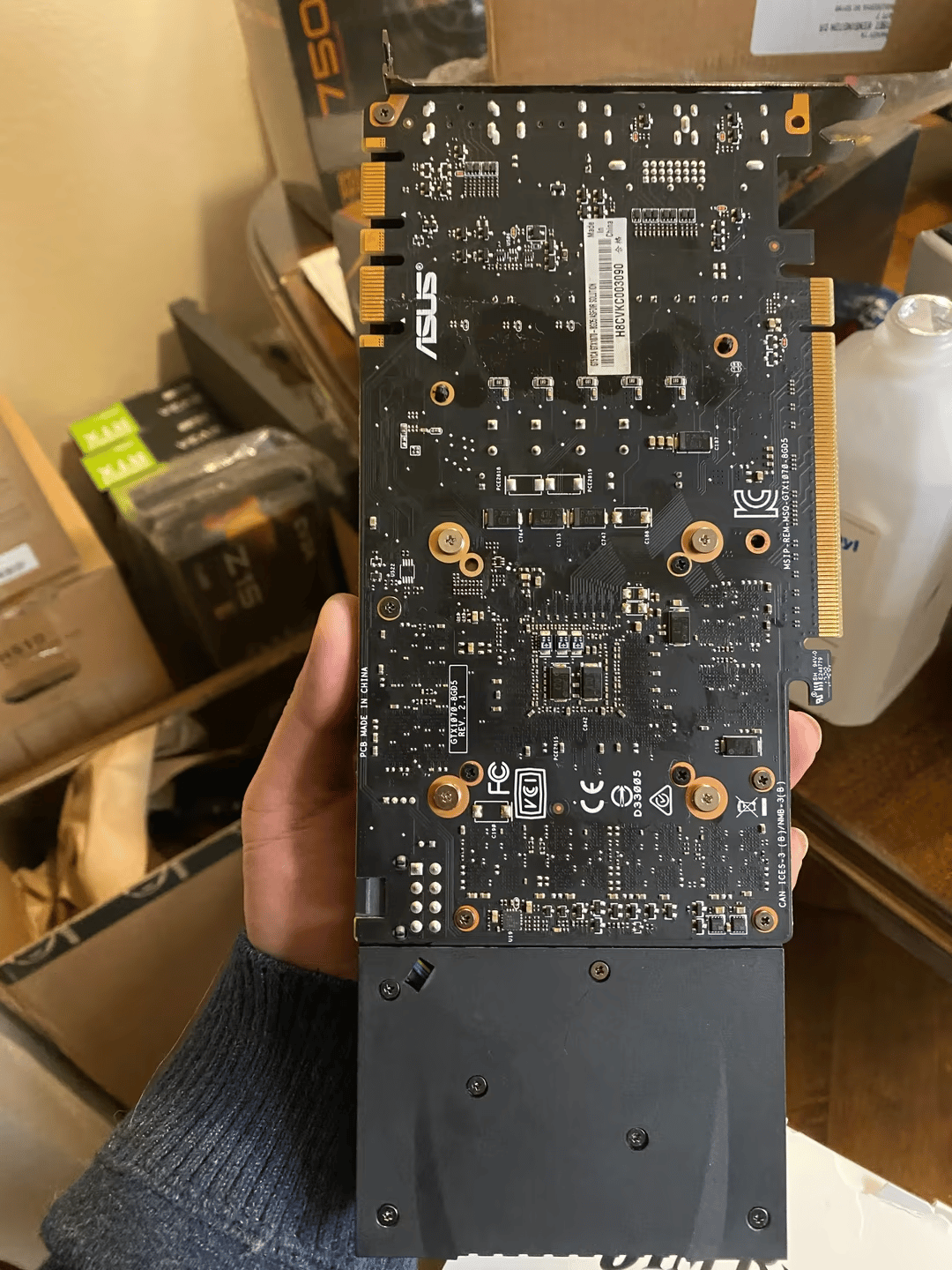 ASUS GTX 1070 Blower Style Cooler