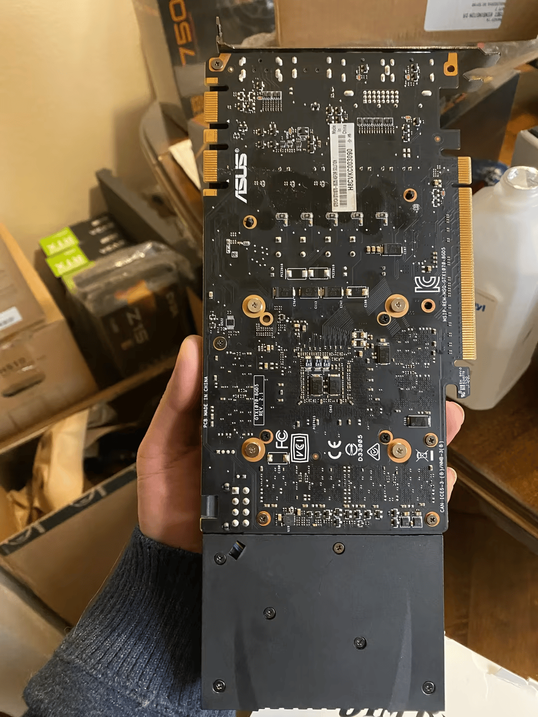 ASUS GTX 1070 Blower Style Cooler