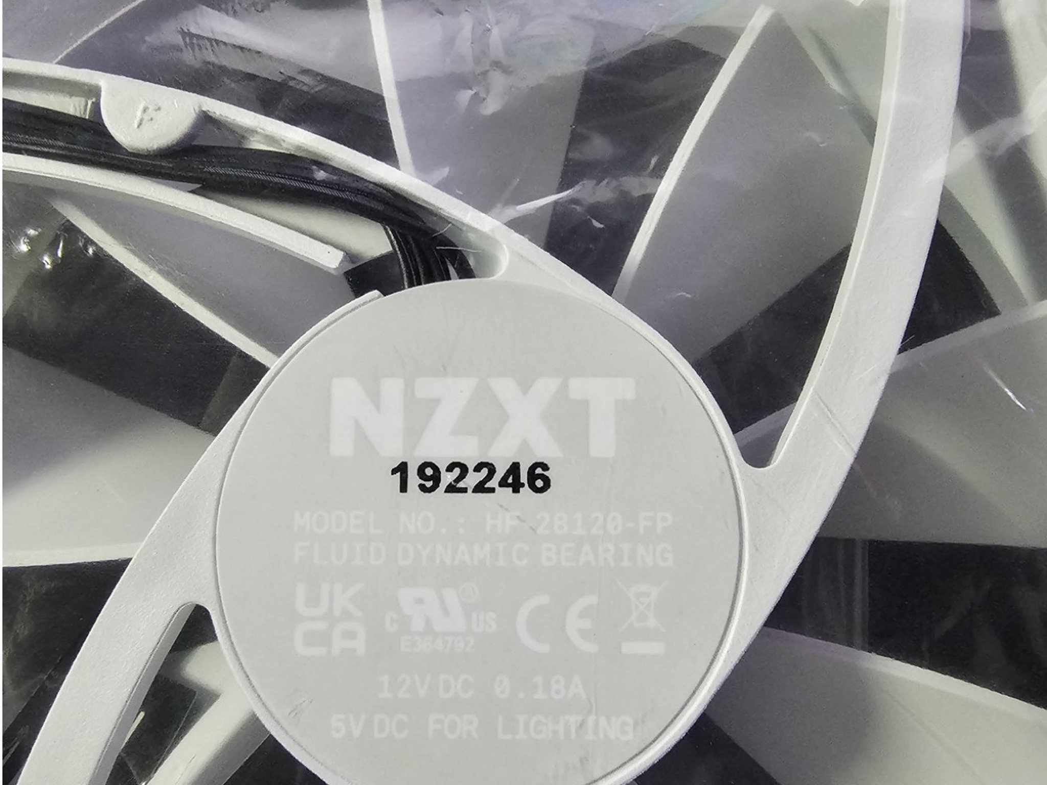 NZXT Aer RGB 2 120mm Fans White, Set of 3