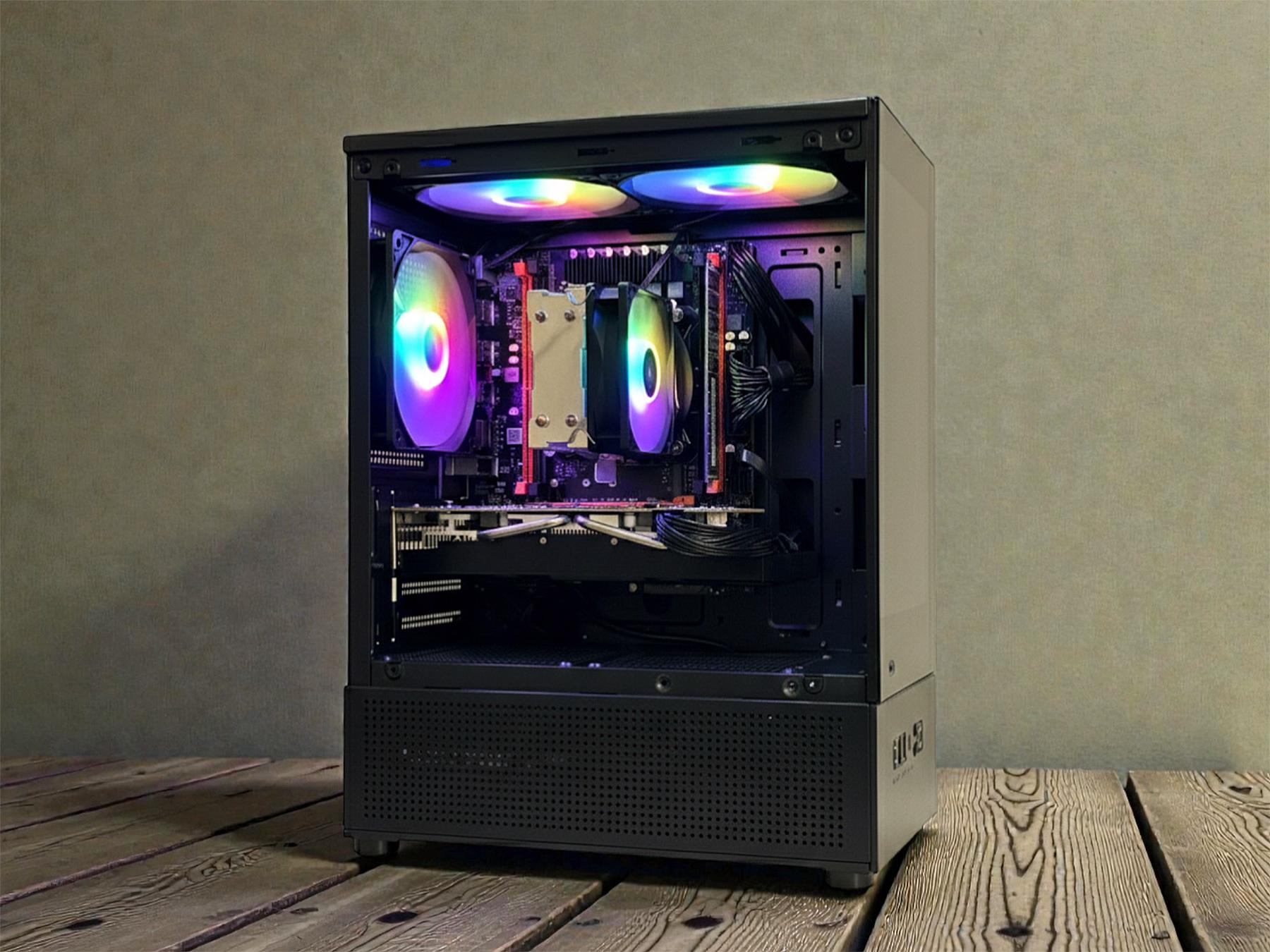 Flash Sale! Gaming PC | AMD Radeon RX 580 8GB, Xeon i7 CPU, 16GB DDR4, 500GB SSD, WIN 11 Pro