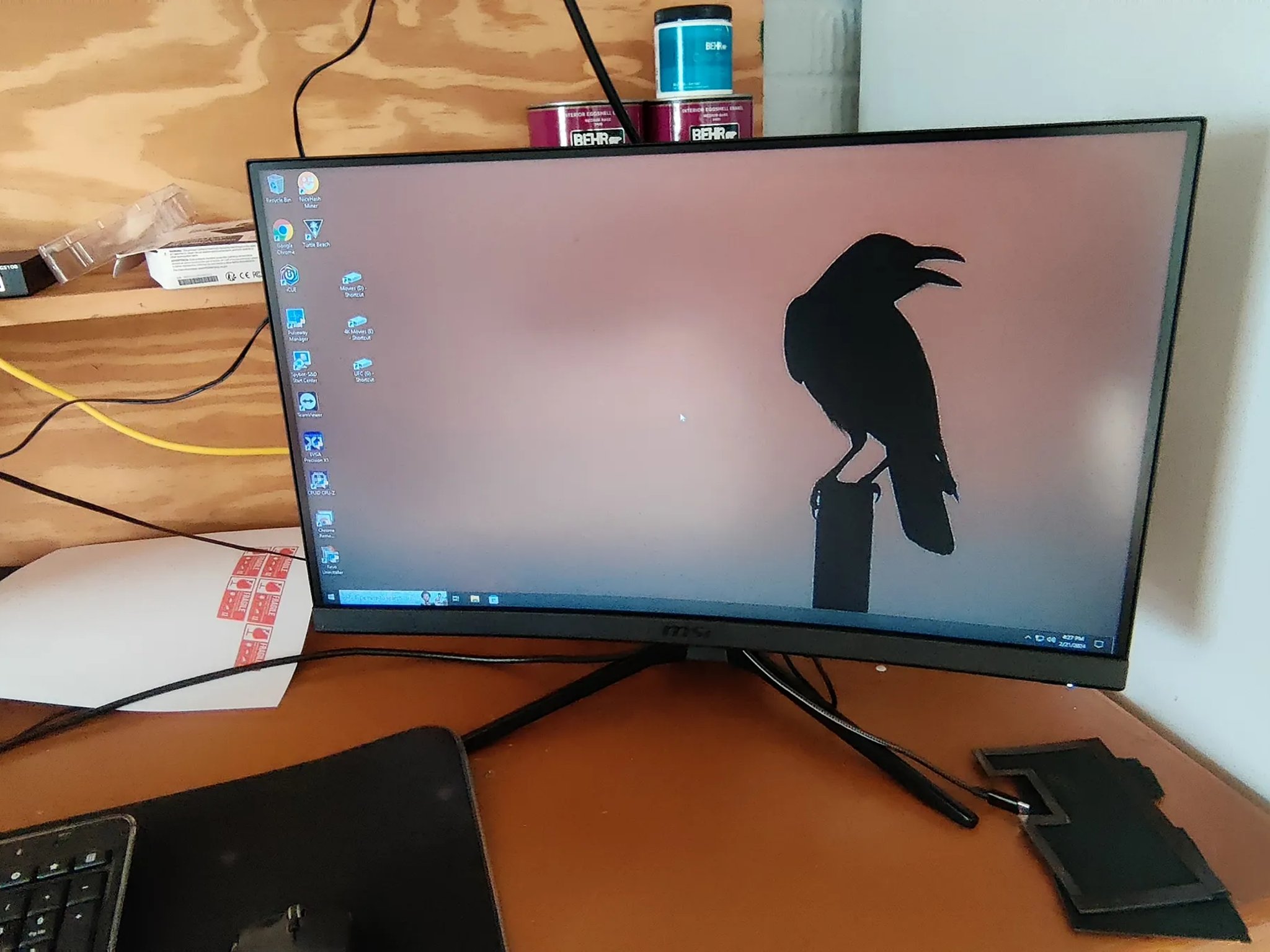 MSI 27 curved monitor 120hurts.lol