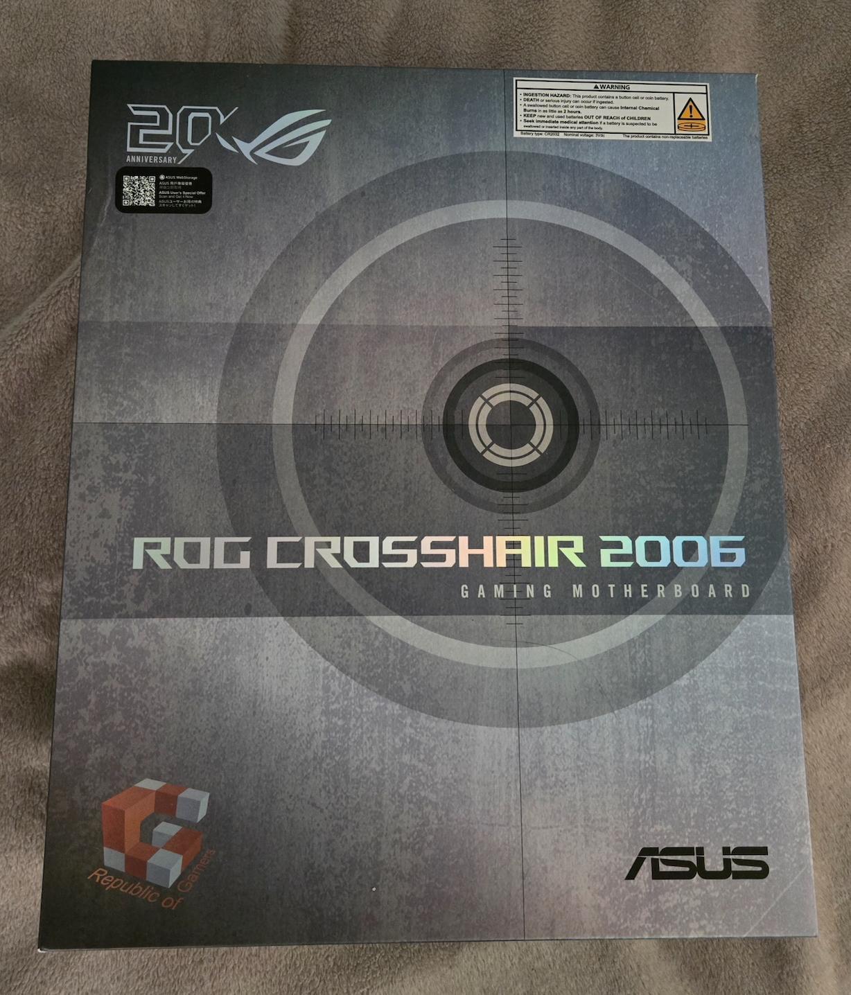 ASUS X870E ROG CROSSHAIR 2006 AM5 ATX Motherboard Limited Edition