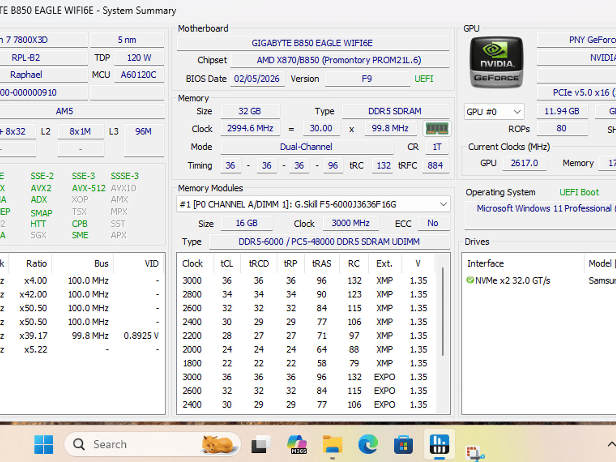 Copy of 1440P/4k Custom Build with 7800x3d+5070
