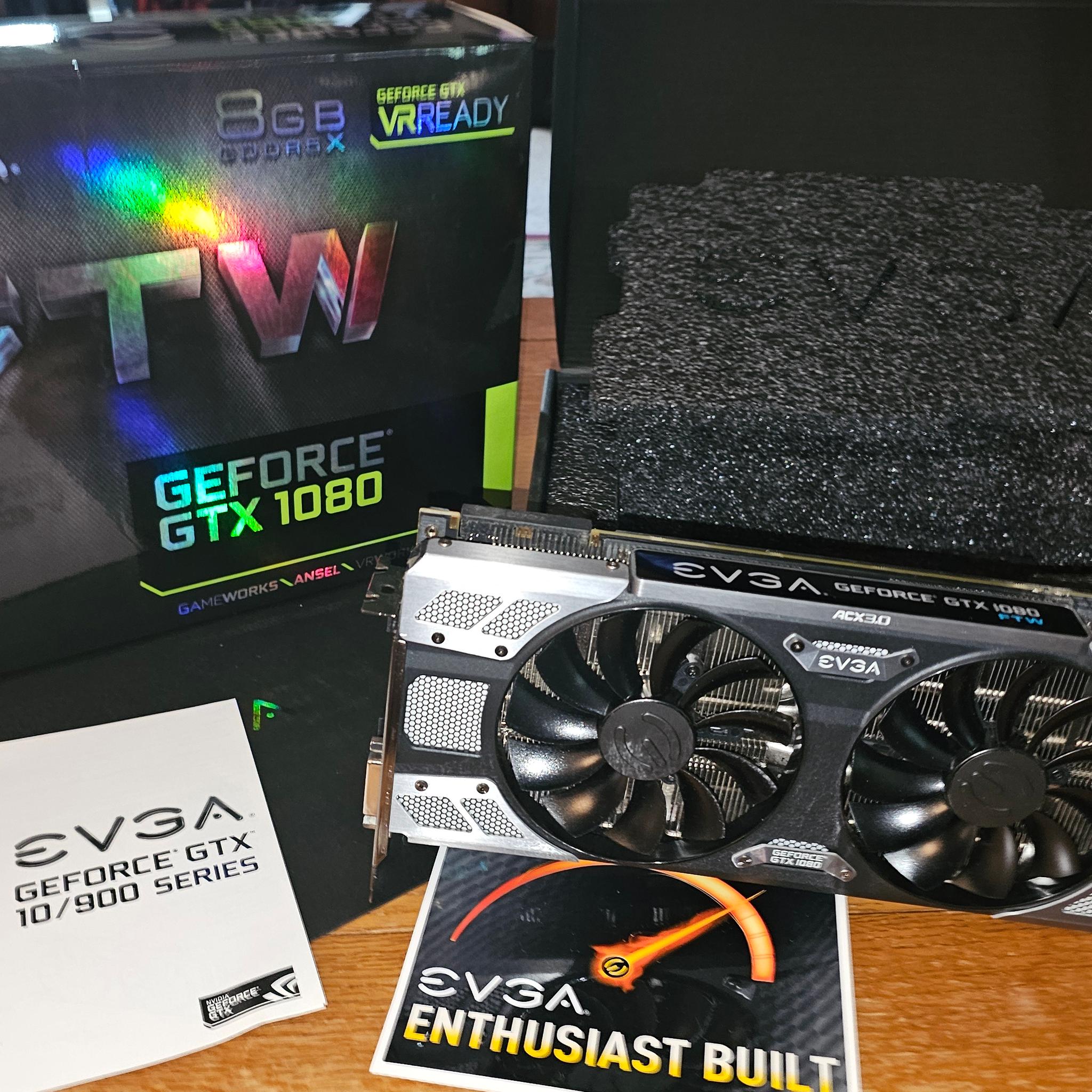 EVGA GeForce GTX 1080 8GB SC Gaming
