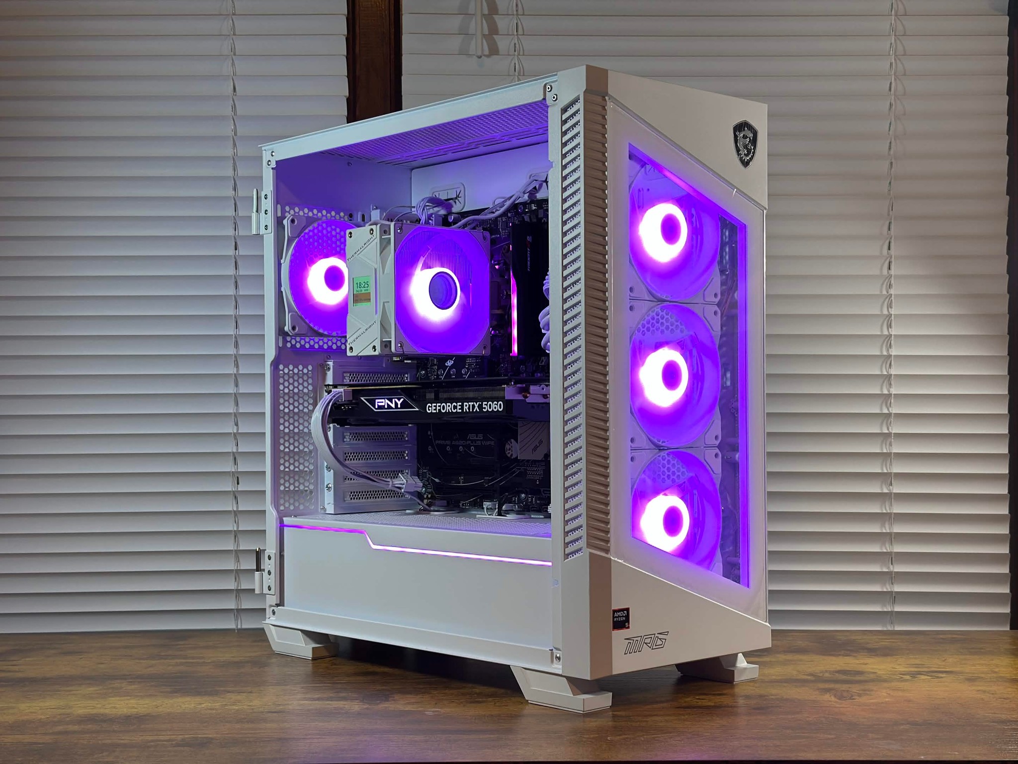 RTX 5060 8GB | Ryzen 5 9600X | 16GB DDR5 | 1TB SSD | Win11 | WIFI | 1080P/1440P Gaming PC