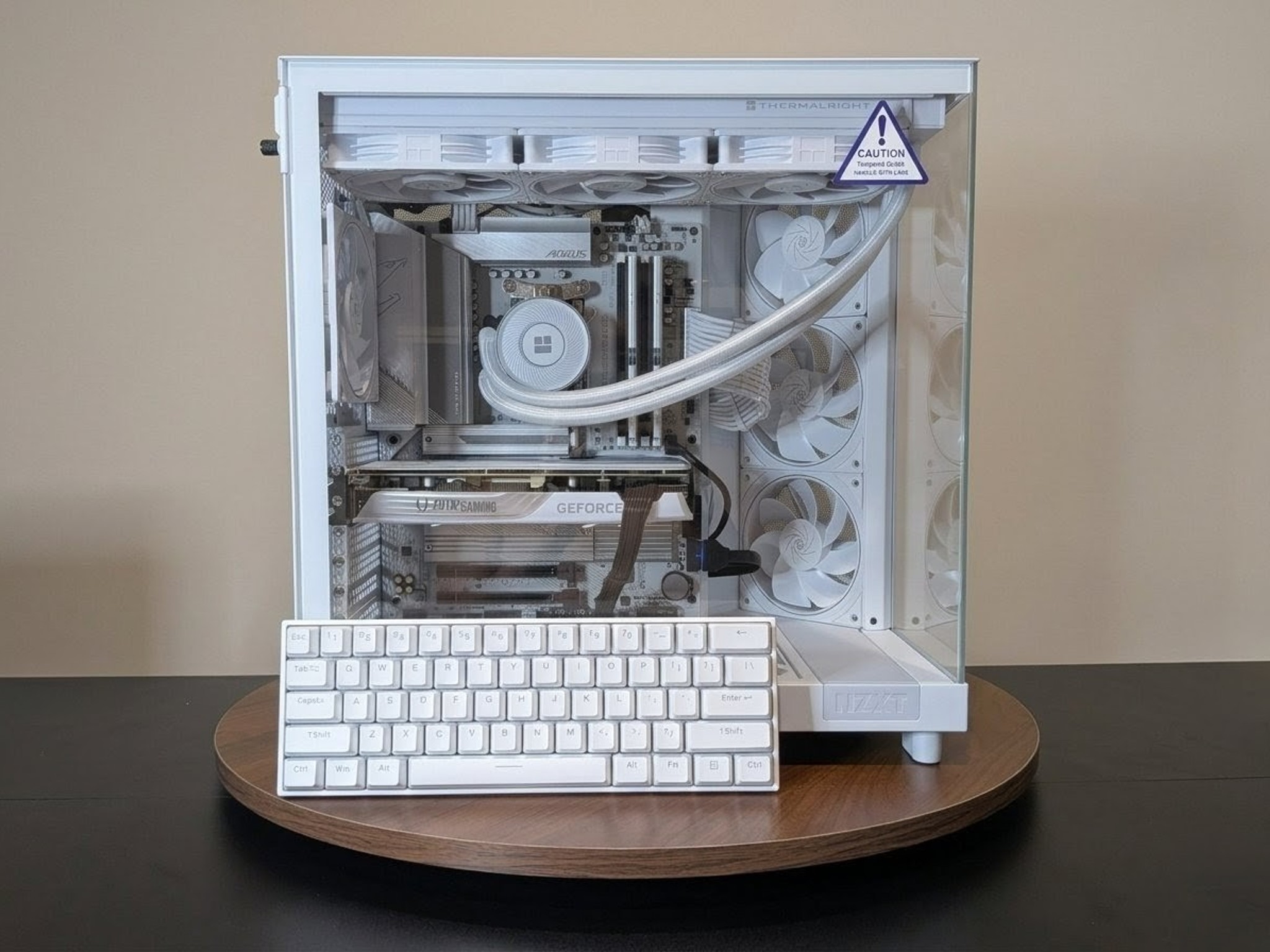 ❄️WHITE RTX 4070 SUPER PC | RYZEN 7600X3D | 32GB DDR5 | 1TB NVMe + 480GB SATA | WIFI&BT | WINDOWS 11