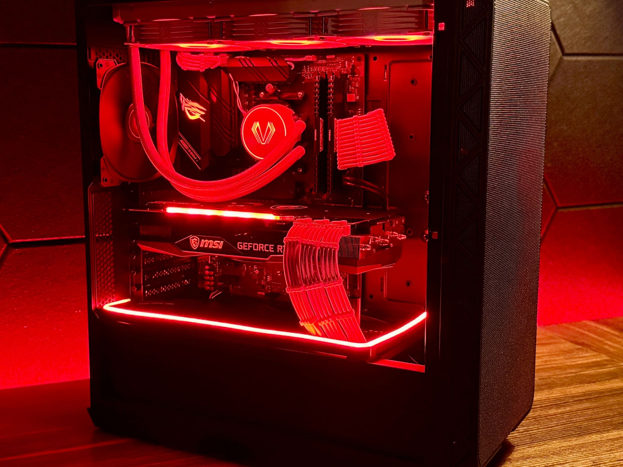 ♦️Ruby♦️ RTX 3080 / AMD R7 5800X / 1TB NVME / 32GB DDR4 RAM / 360 AIO / Windows 11 Pro
