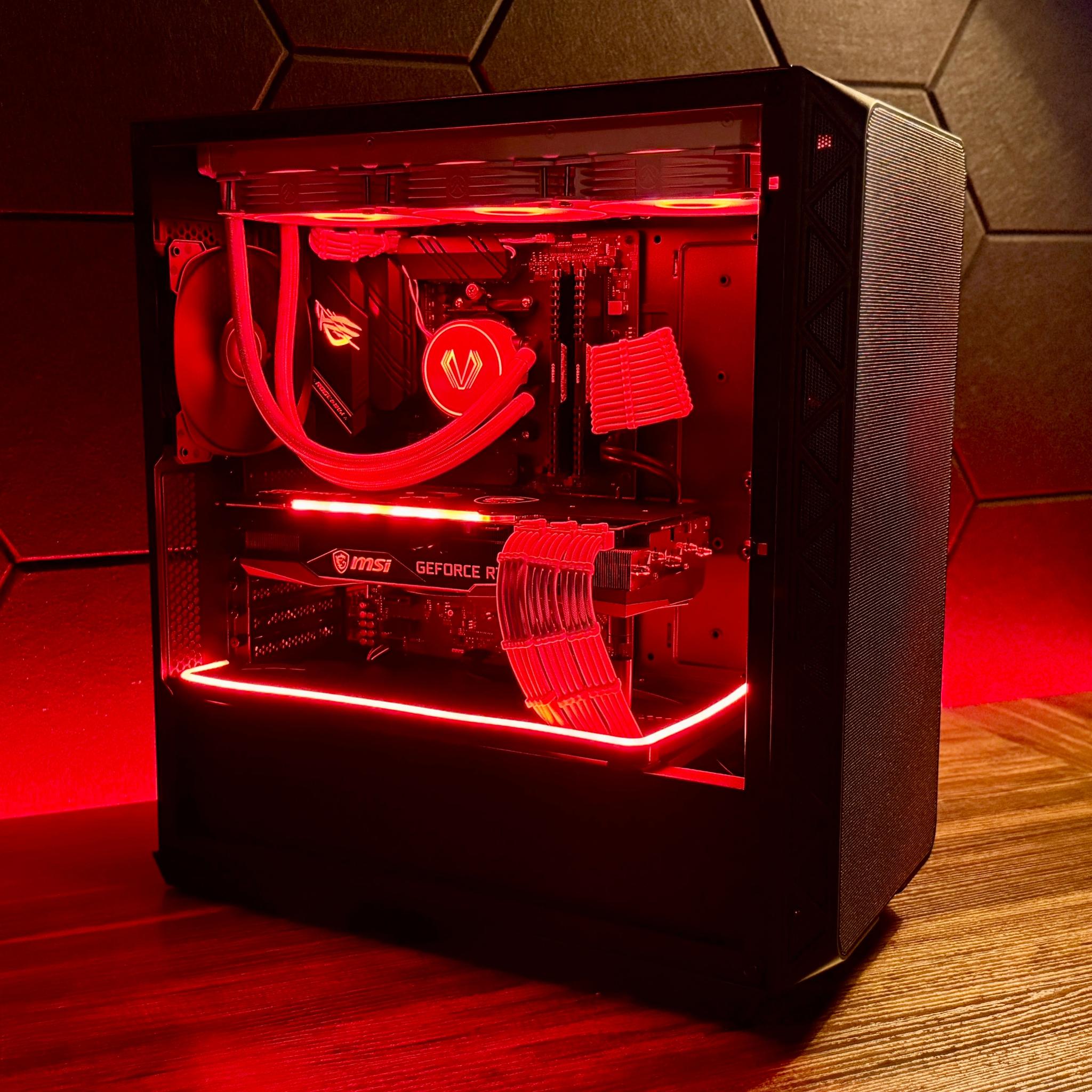 ♦️Ruby♦️ RTX 3080 / AMD R7 5800X / 1TB NVME / 32GB DDR4 RAM / 360 AIO / Windows 11 Pro