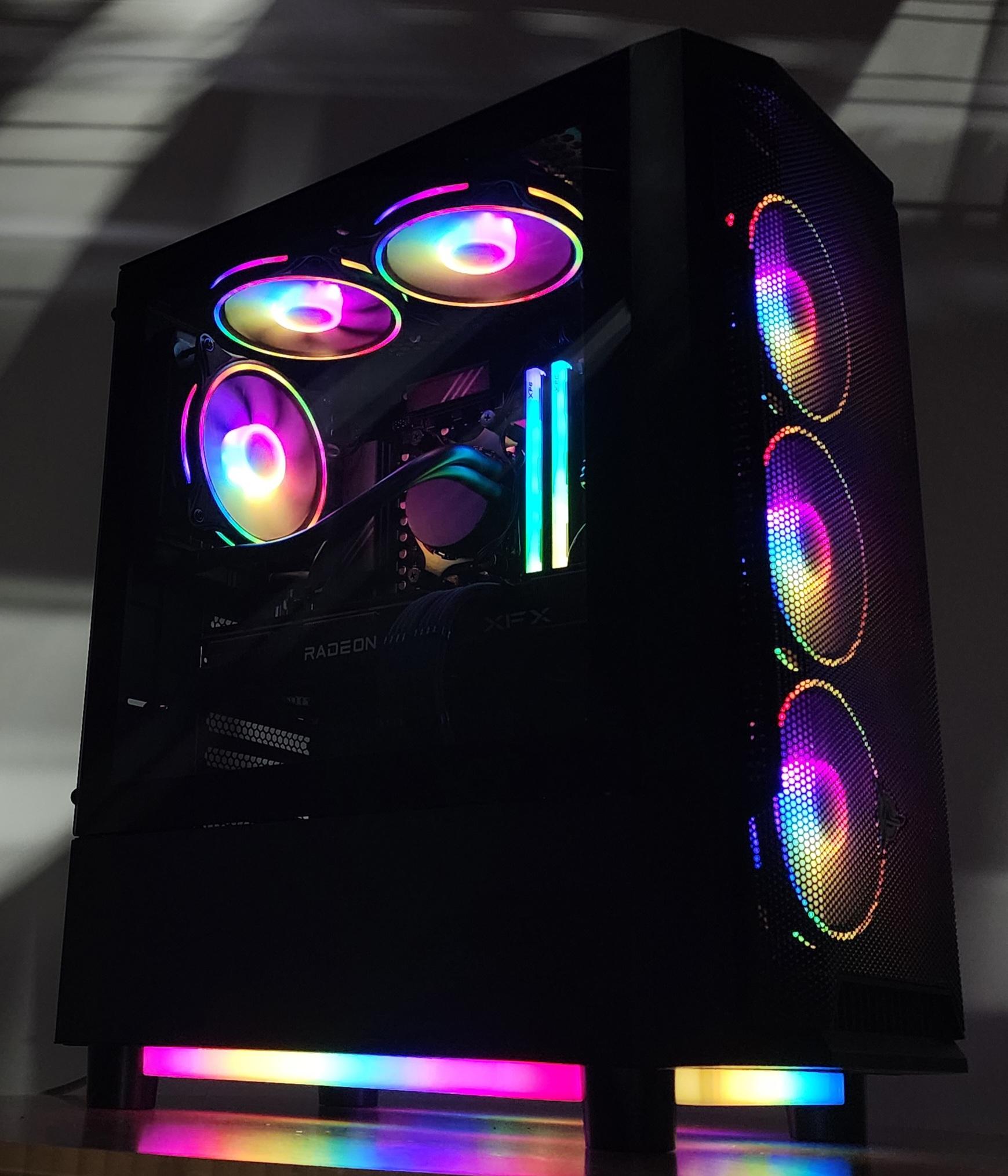 Gaming PC Ryzen 5 8500G 32GB RAM 1TB SSD RX 6700 XT 12GB Windows 11 PC