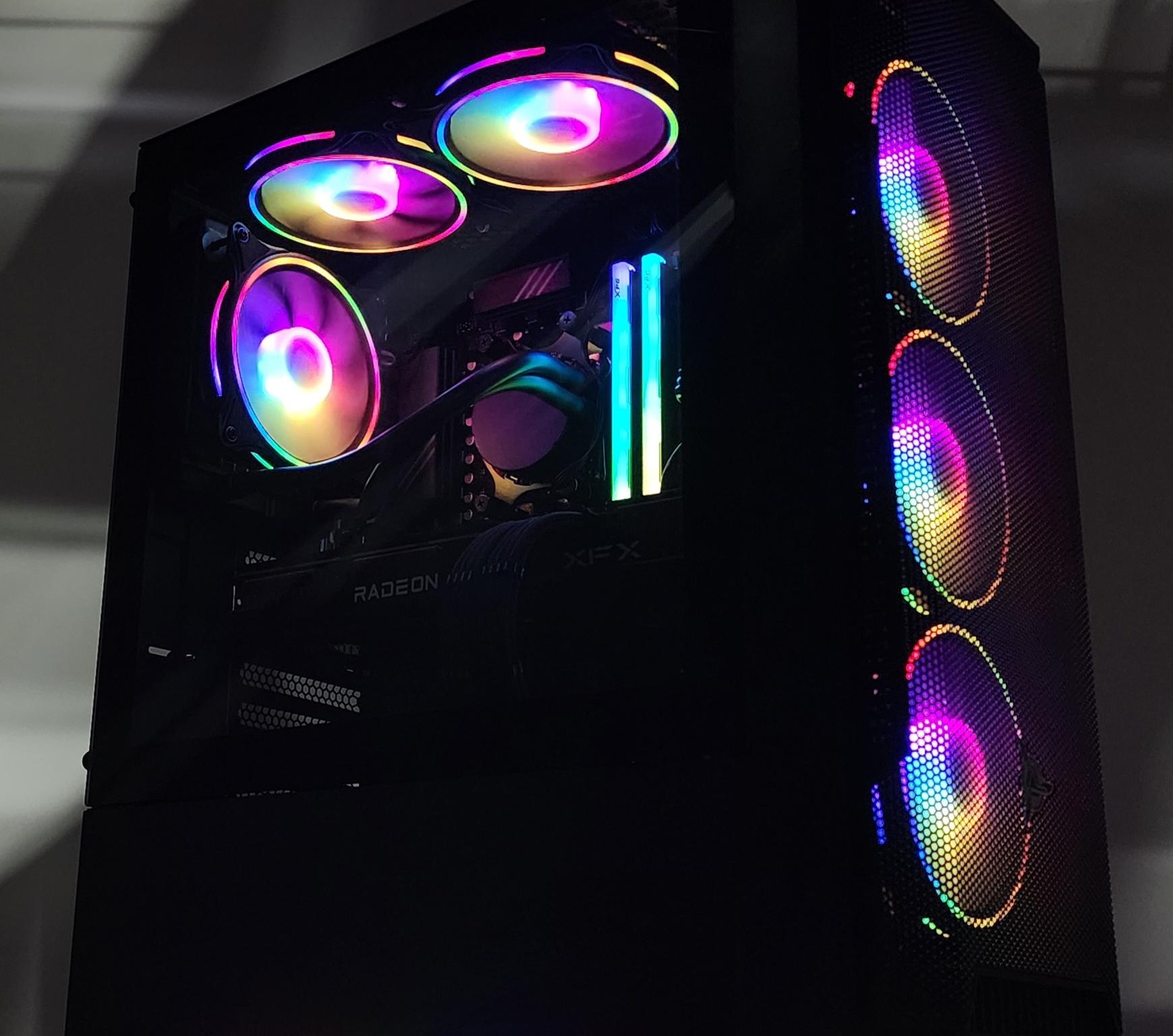 Gaming PC Ryzen 5 8500G 32GB RAM 1TB SSD RX 6700 XT 12GB Windows 11 PC