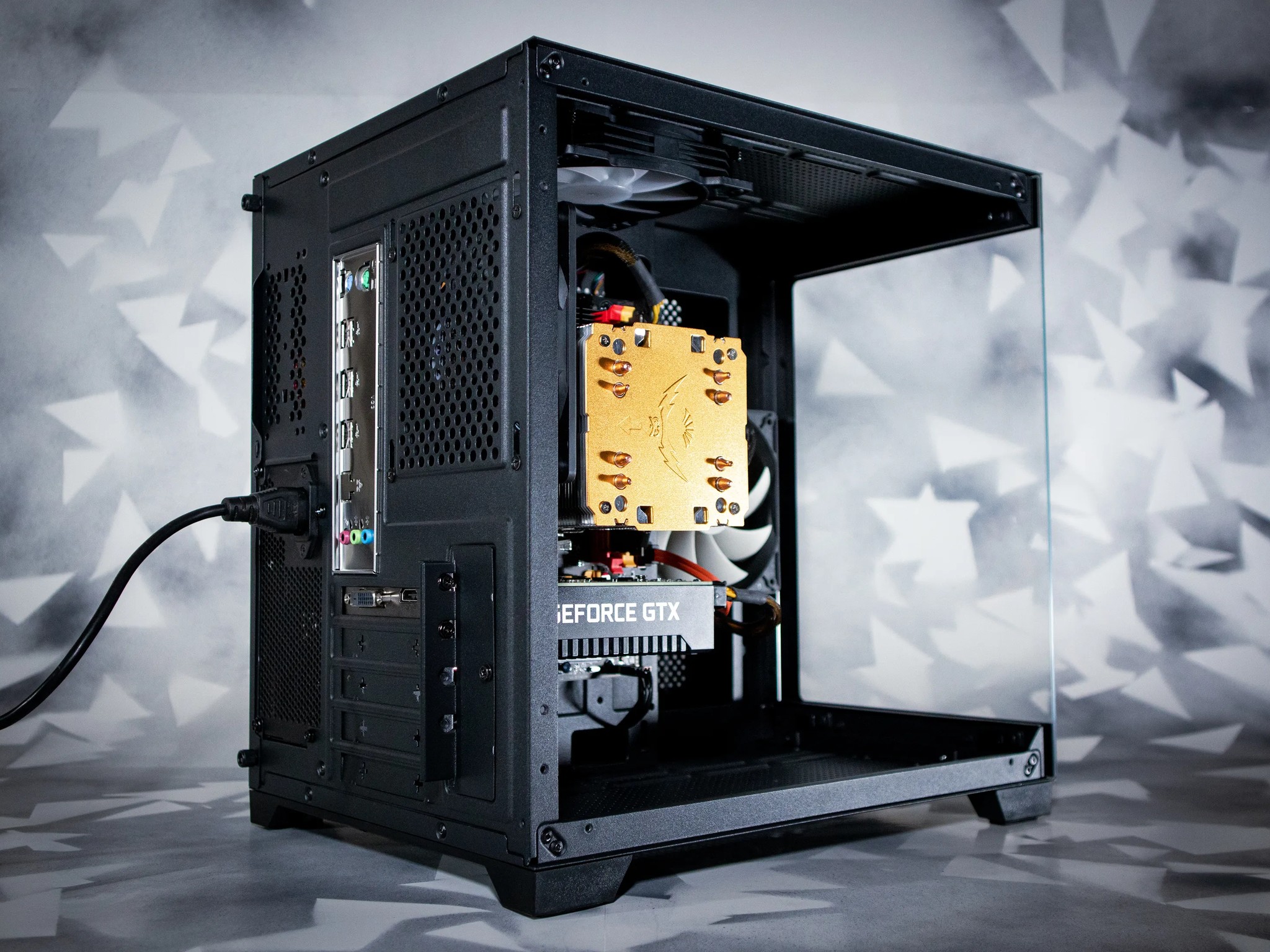 4Cs GTX 1660Super 24GB Windows 10 Intel i7 800GB Gaming Workstation