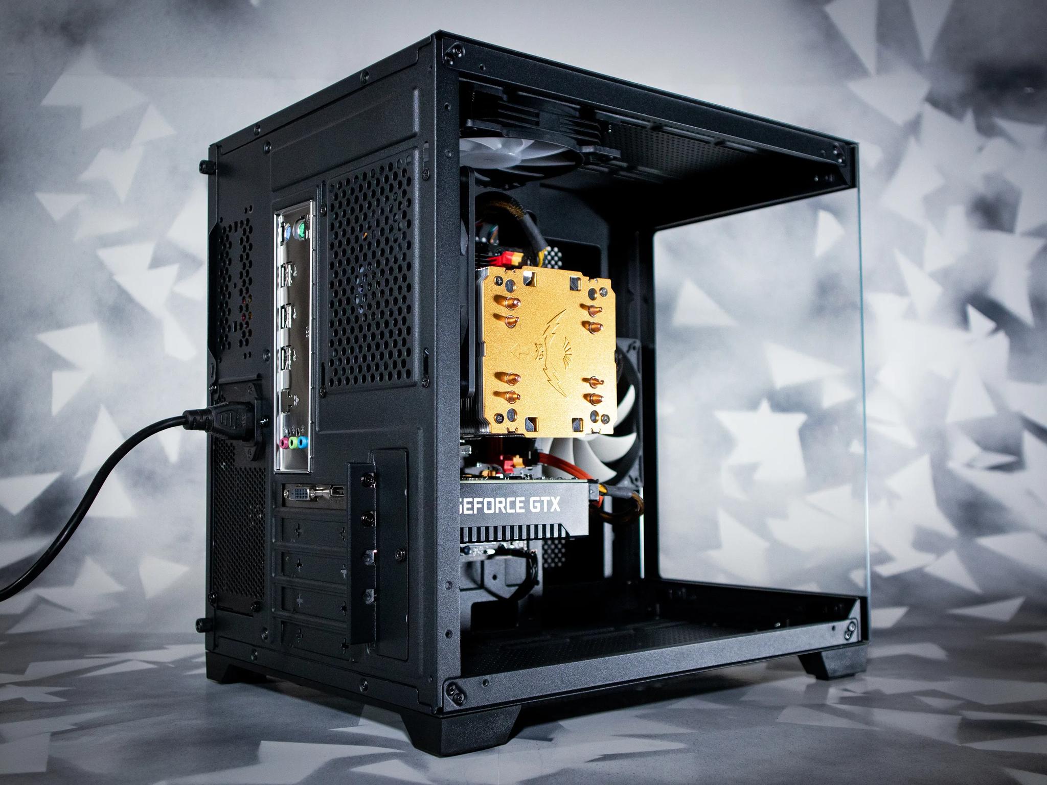 4Cs GTX 1660Super 24GB Windows 10 Intel i7 800GB Gaming Workstation