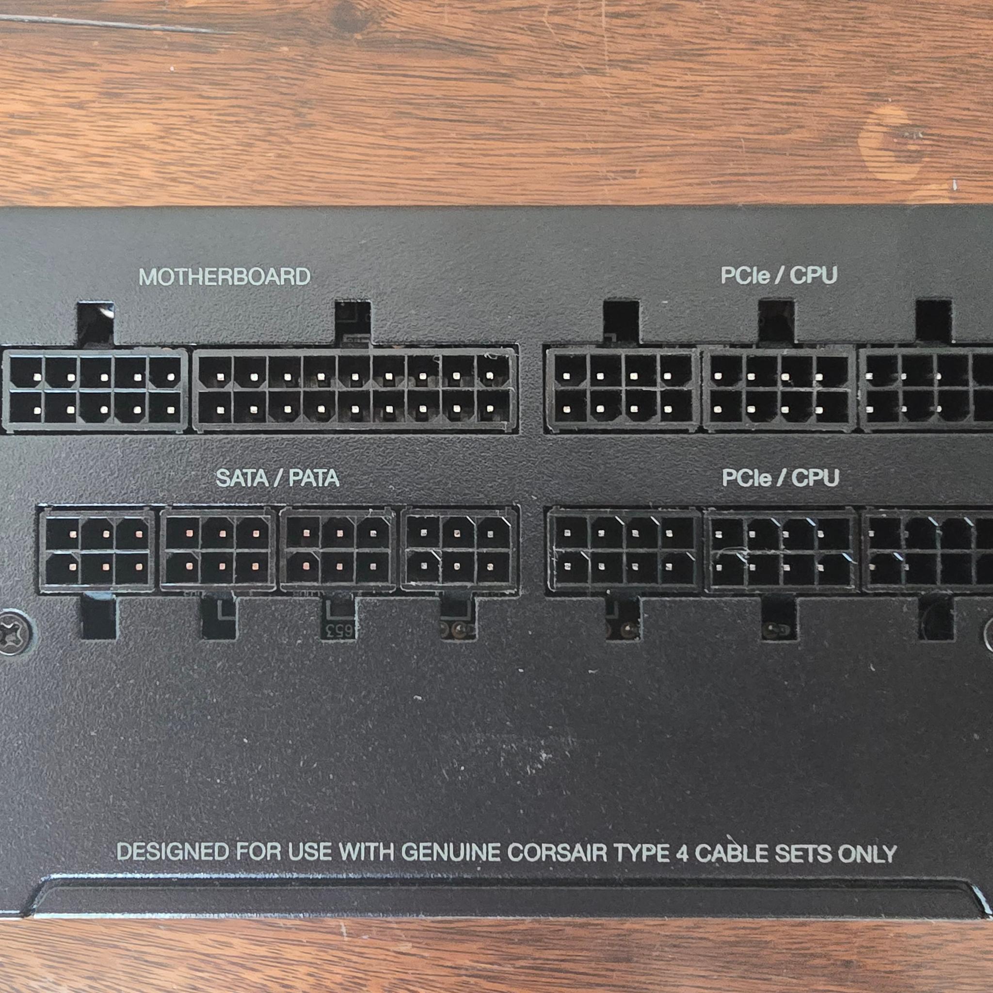 CORSAIR RM1000e (2025) Fully Modular Low-Noise ATX Power Supply
