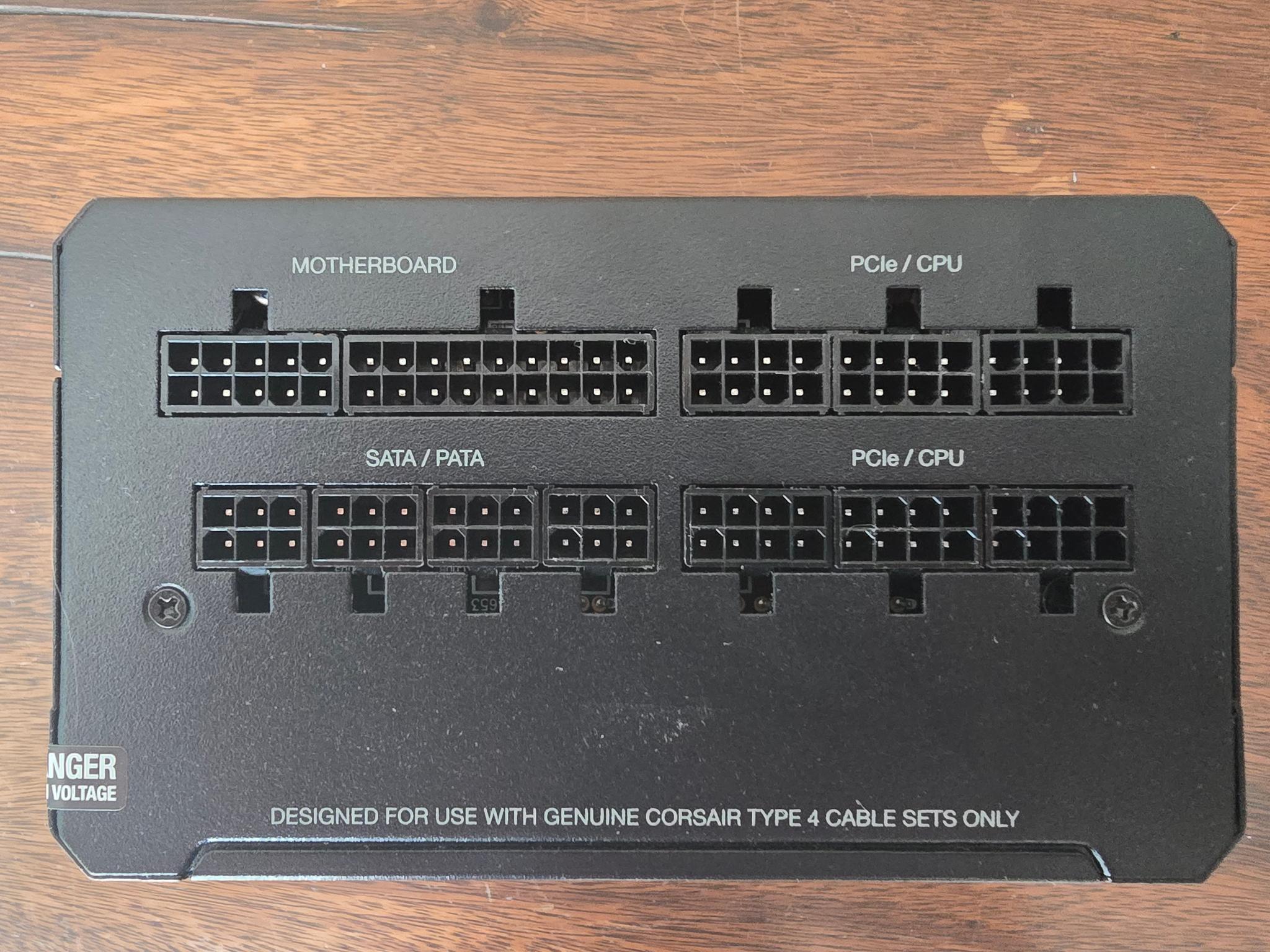 CORSAIR RM1000e (2025) Fully Modular Low-Noise ATX Power Supply