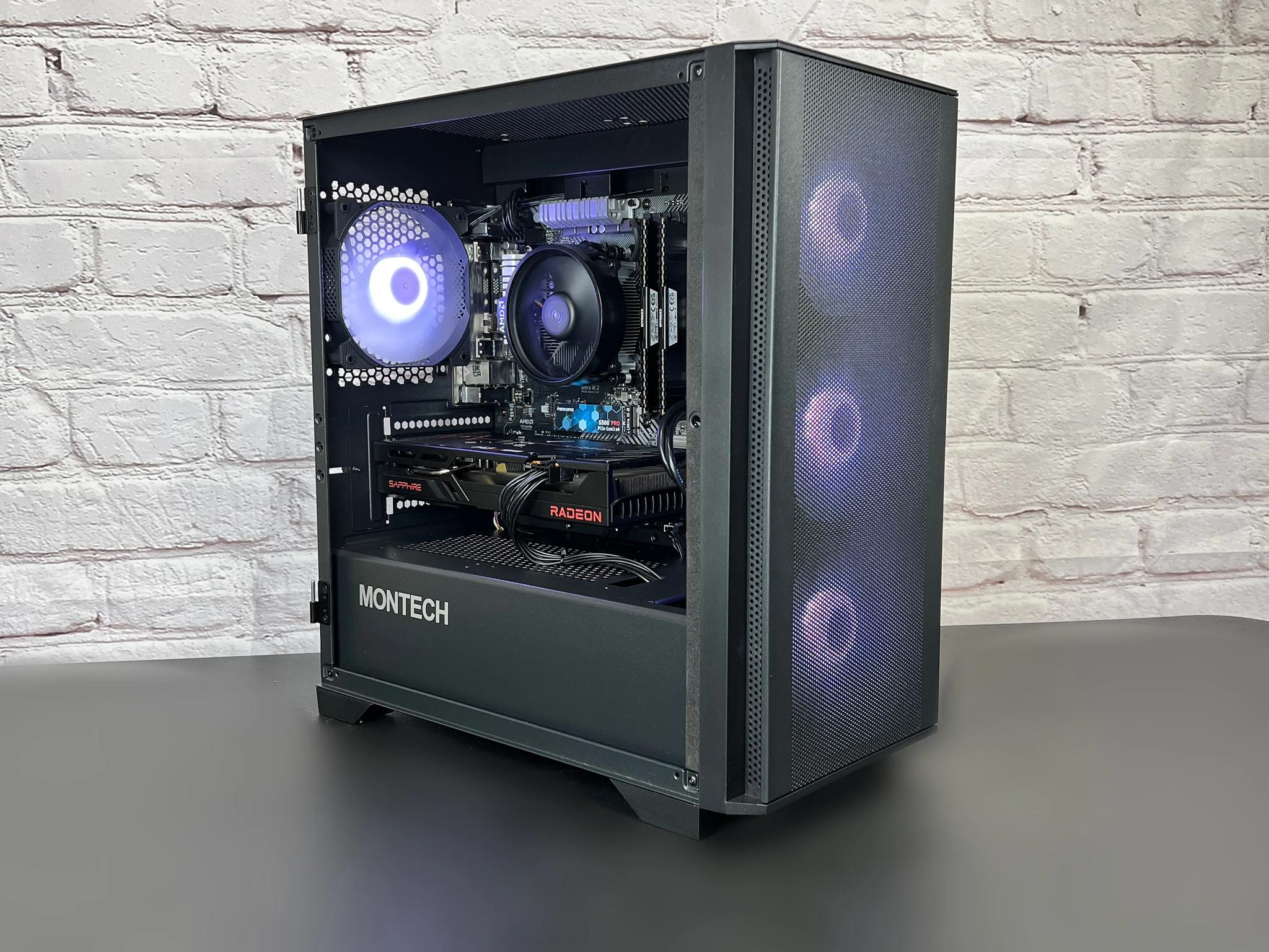 Ryzen 5 3600 RX 6600 XT 16GB RAM 1TB M.2 Wifi/BT Win 10 Gaming PC