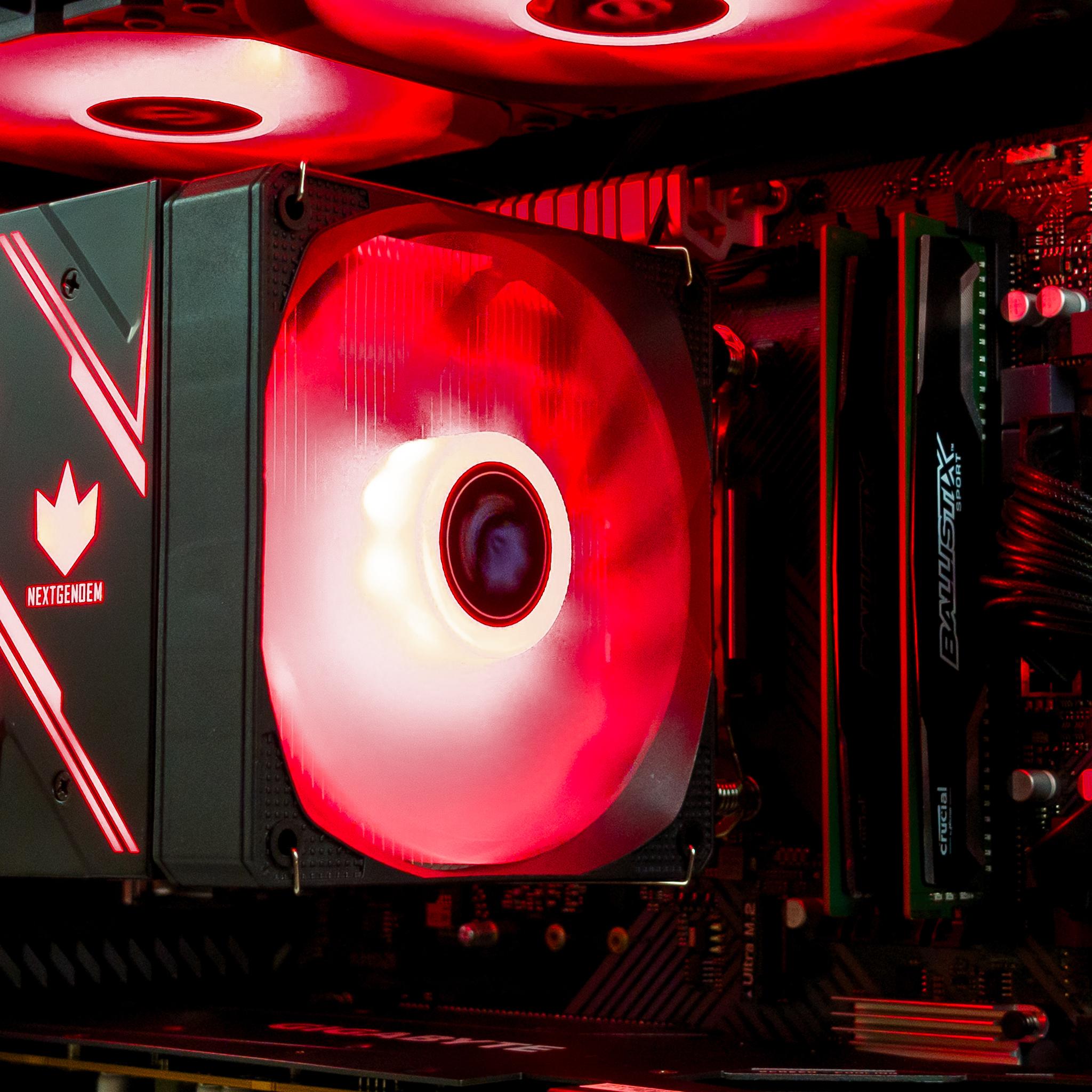 ❤️🖤 RX 7600 / Ryzen 5 3600 / 16GB Gaming PC 🖤❤️