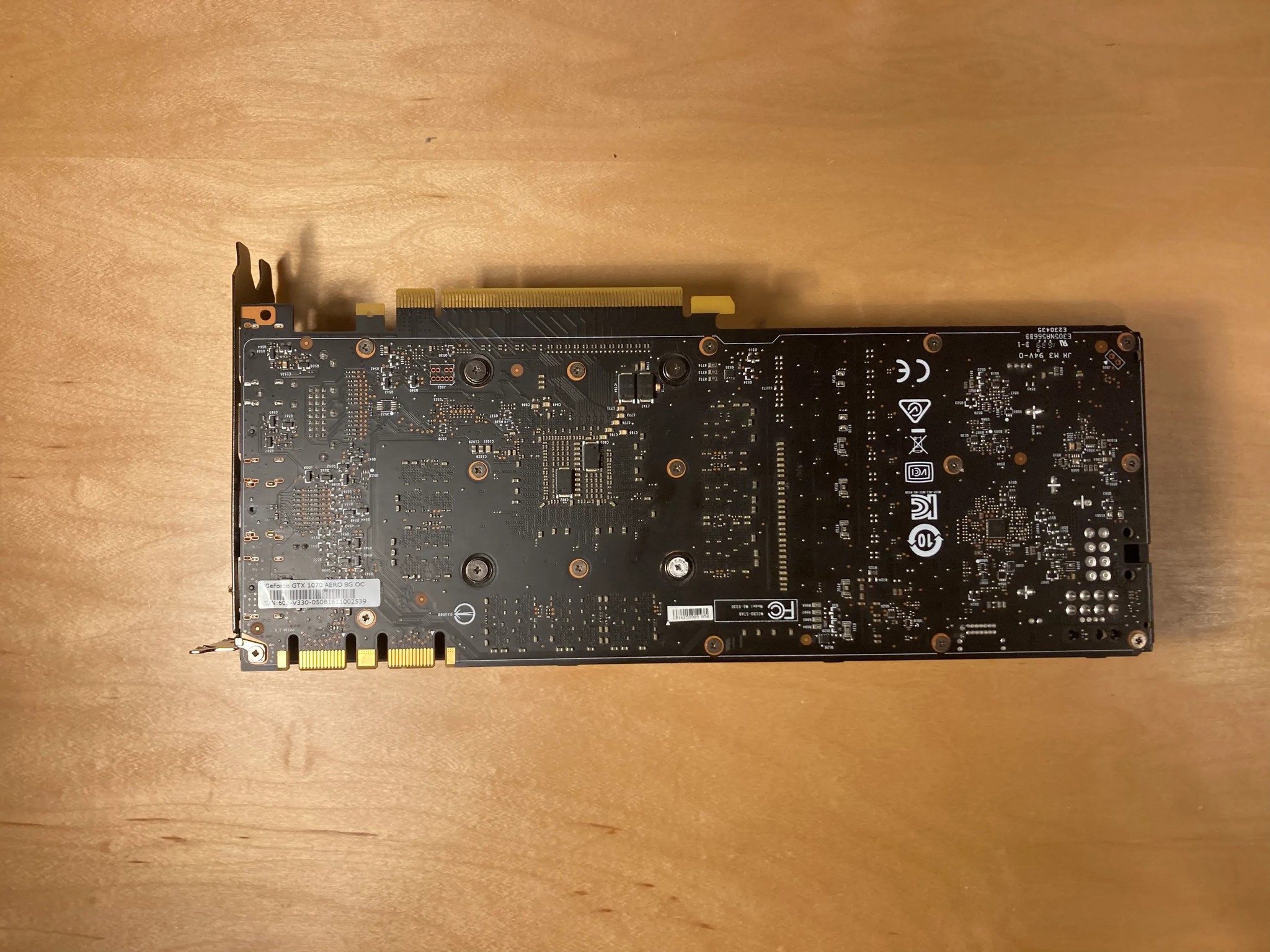 MSI GTX 1070 AERO 8G