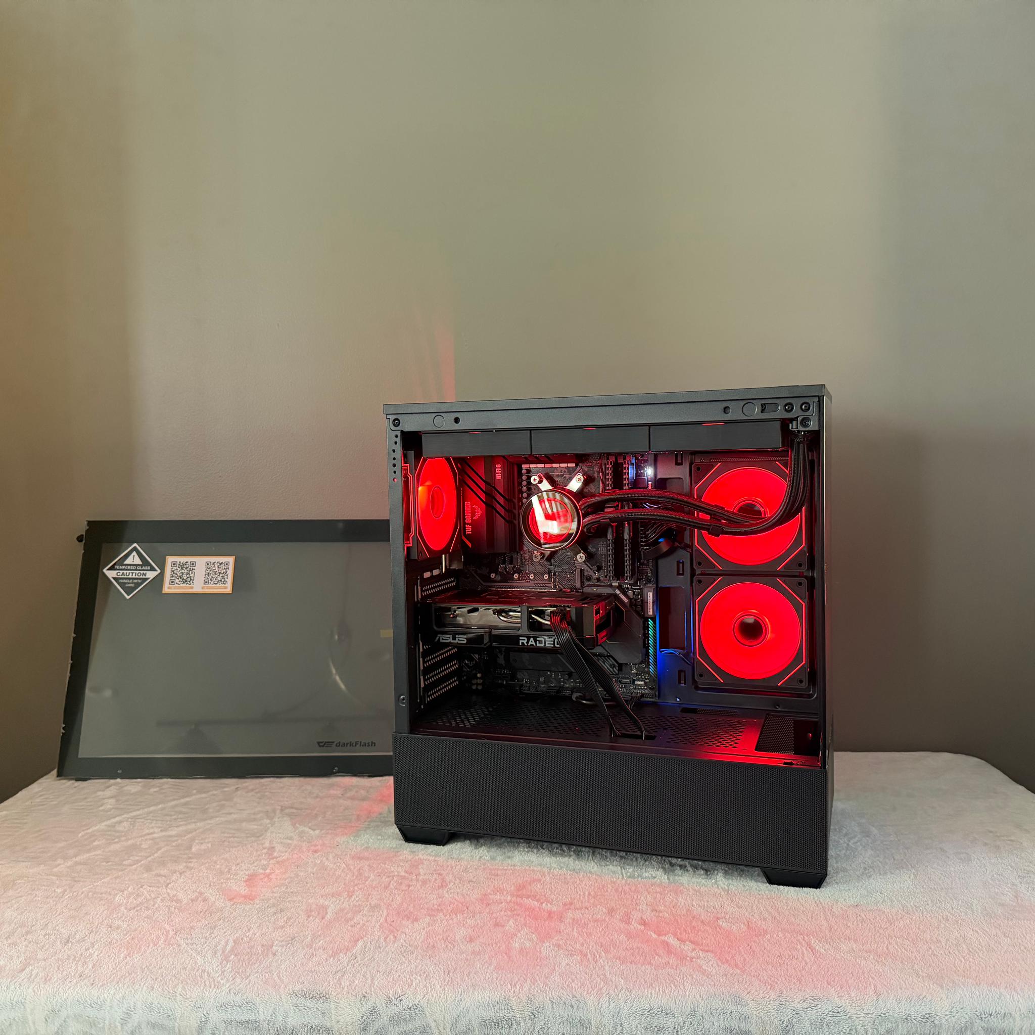 Ryzen 7 5700x, rx 9060 xt 8gb, 1tb nvme storage, 32gb ddr4 ram