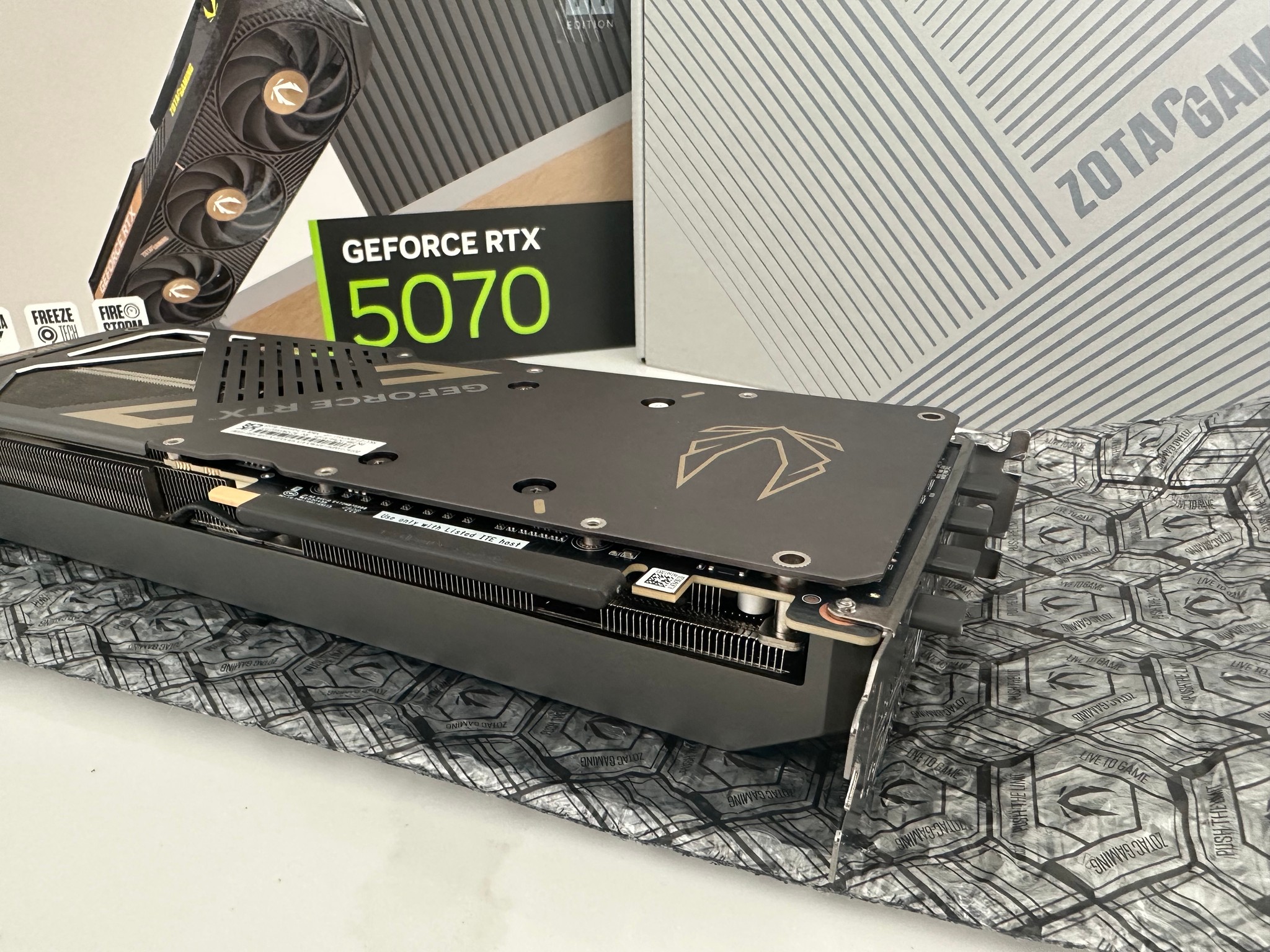 ZOTAC Gaming GeForce RTX 5070 Solid OC 12GB GDDR7 Graphics Card
