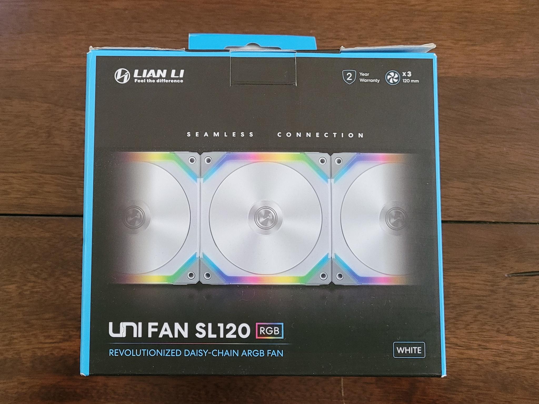 Lian Li UNI Fan SL120 (3-pack) (120mm)